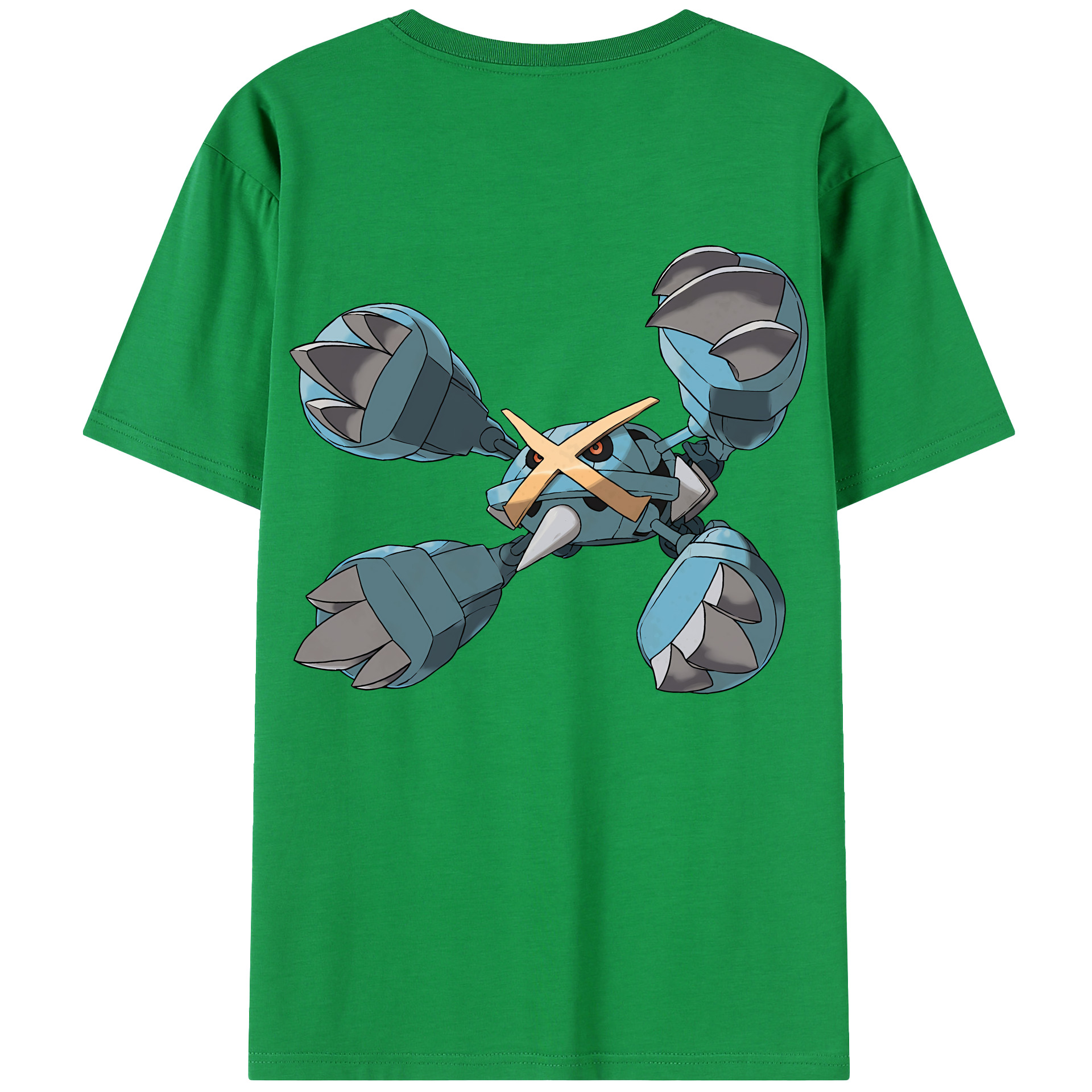 （画像用） ポケットモンスター Pokémon 綿100％半袖Tシャツ（背面プリント）