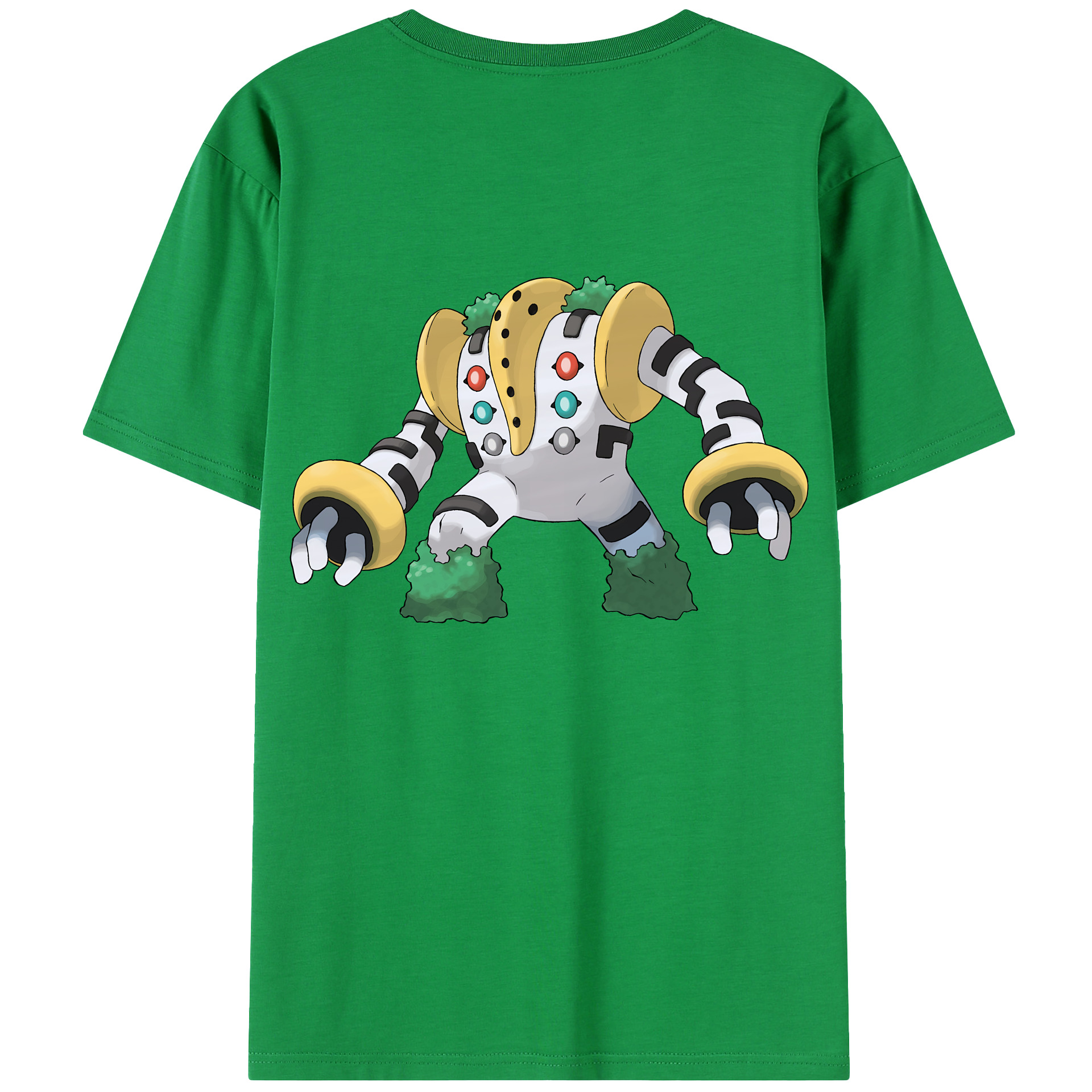（画像用） ポケットモンスター Pokémon 綿100％半袖Tシャツ（背面プリント）