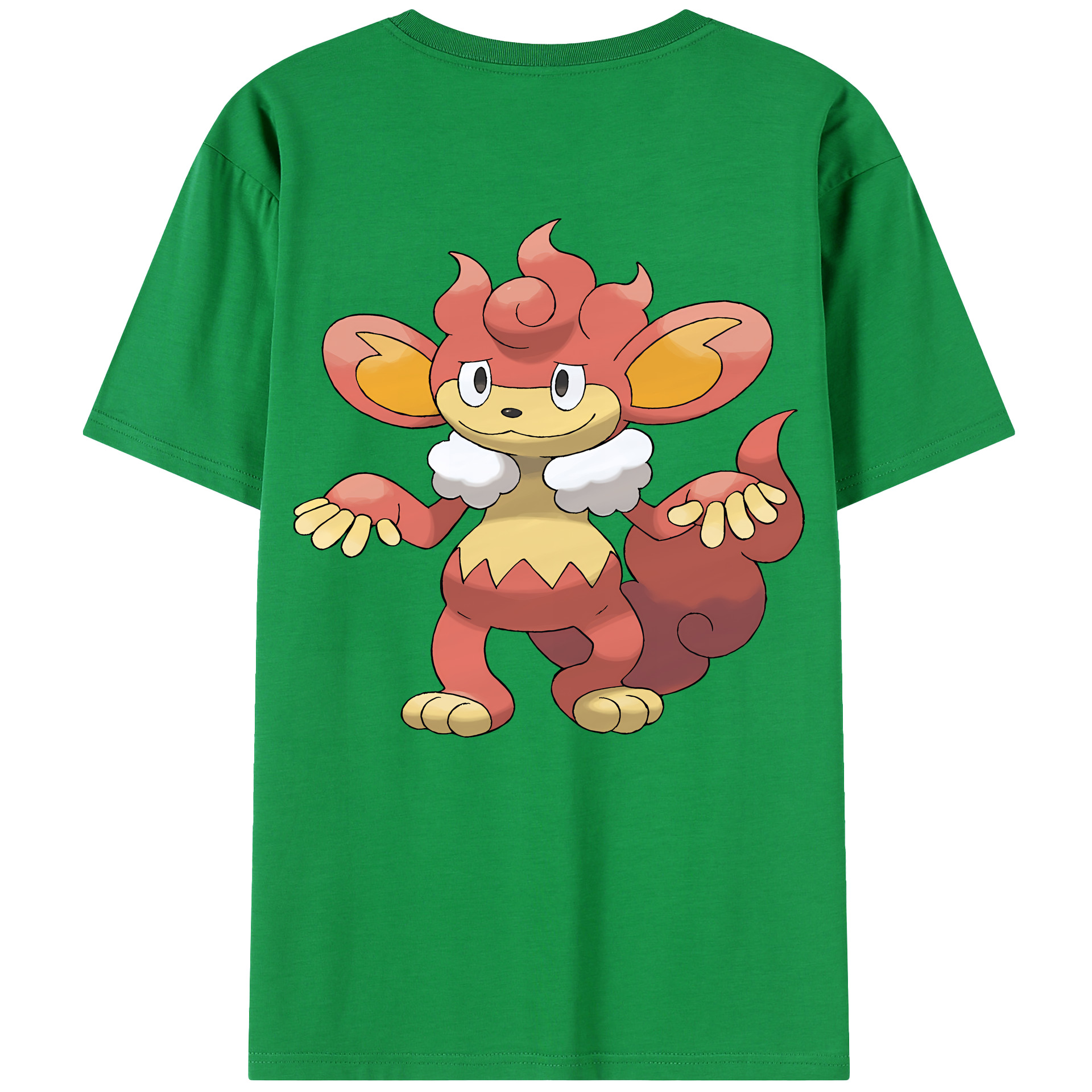 （画像用） ポケットモンスター Pokémon 綿100％半袖Tシャツ（背面プリント）