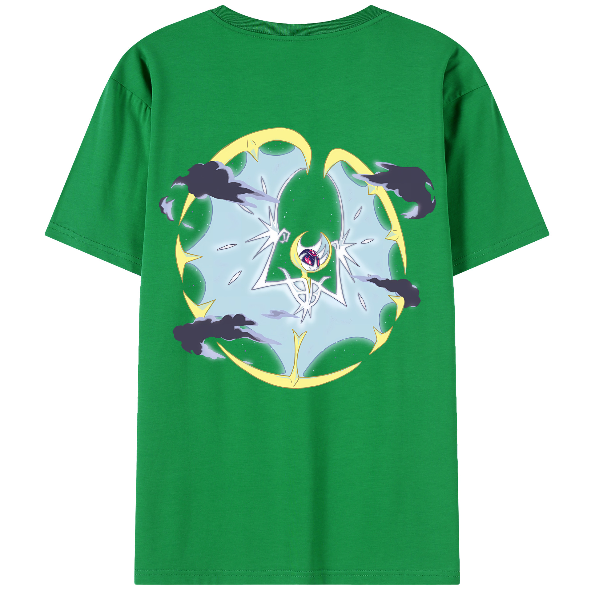 （画像用） ポケットモンスター Pokémon 綿100％半袖Tシャツ（背面プリント）