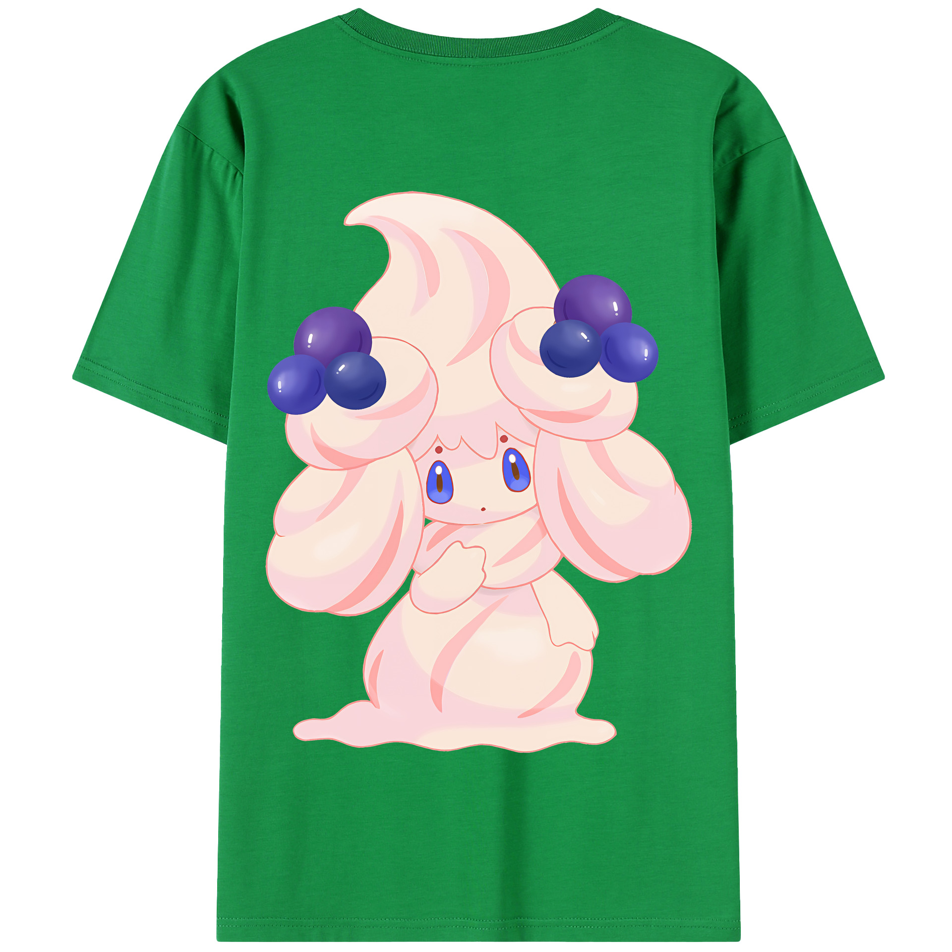 （画像用） ポケットモンスター Pokémon 綿100％半袖Tシャツ（背面プリント）