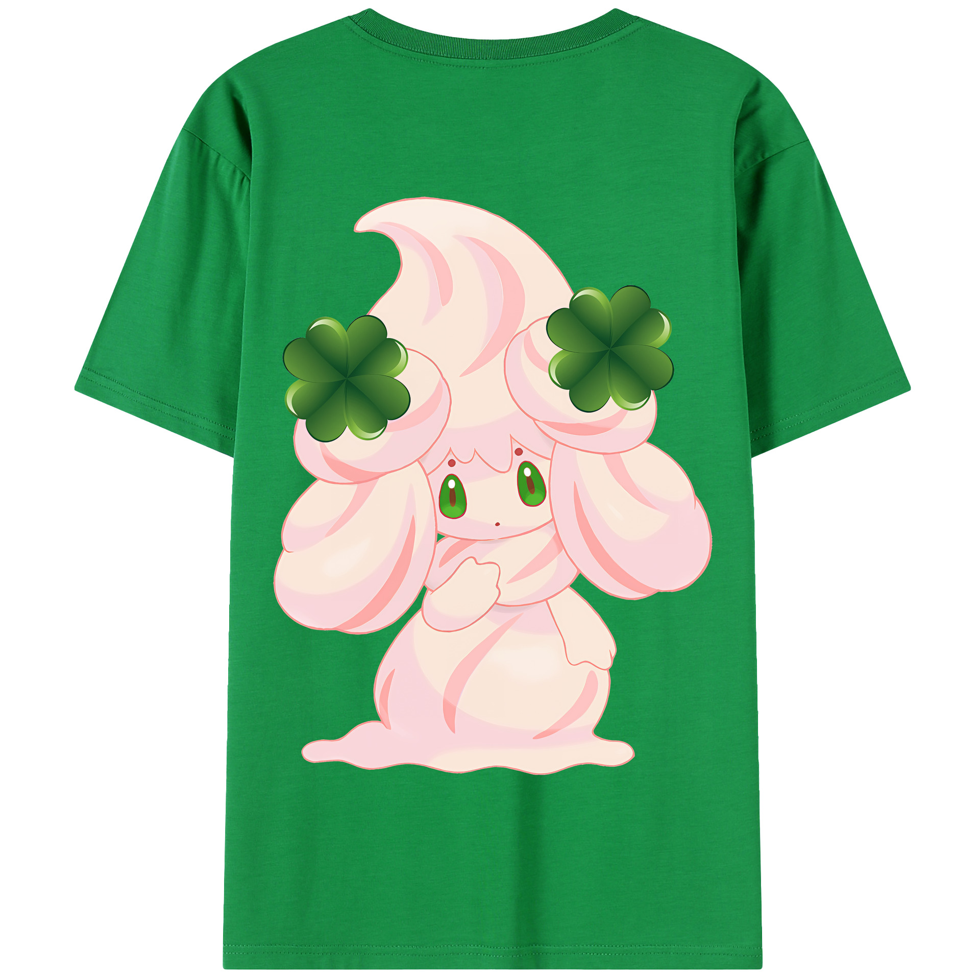（画像用） ポケットモンスター Pokémon 綿100％半袖Tシャツ（背面プリント）