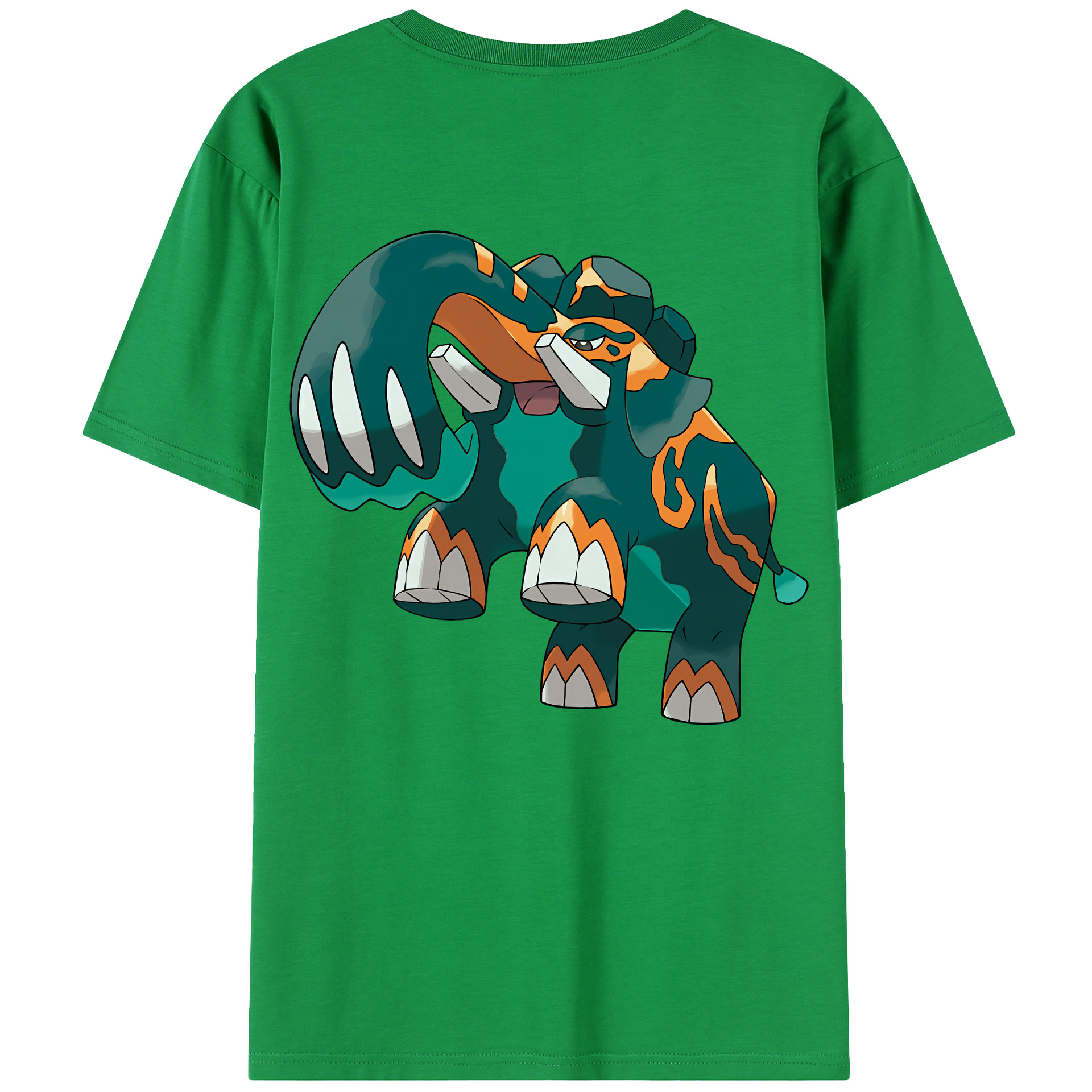 （画像用） ポケットモンスター Pokémon 綿100％半袖Tシャツ（背面プリント）