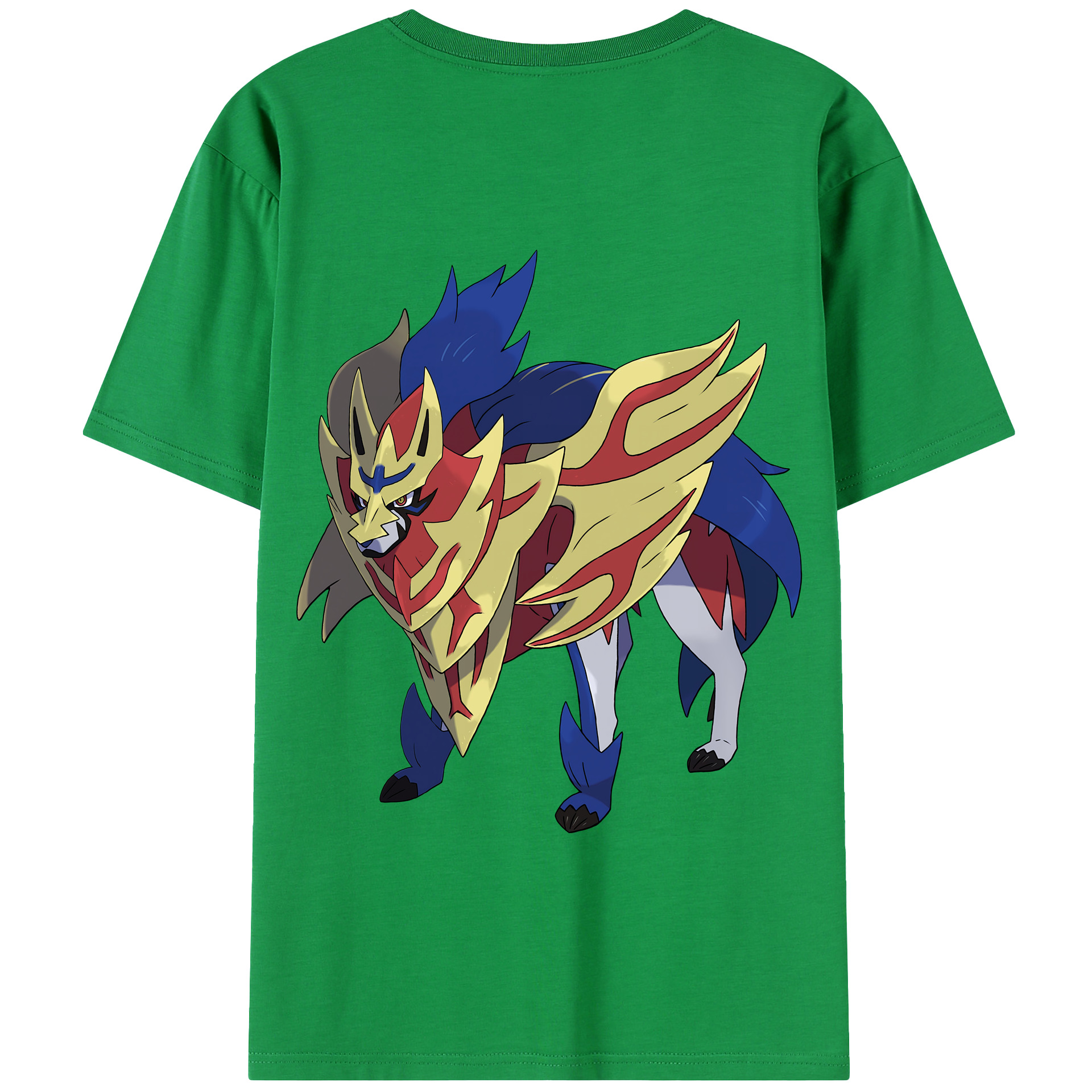 （画像用） ポケットモンスター Pokémon 綿100％半袖Tシャツ（背面プリント）