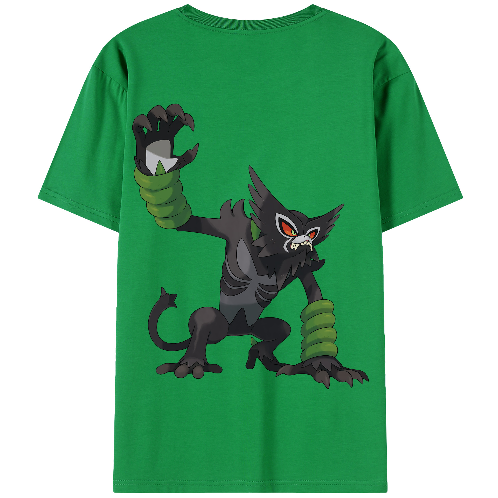 （画像用） ポケットモンスター Pokémon 綿100％半袖Tシャツ（背面プリント）