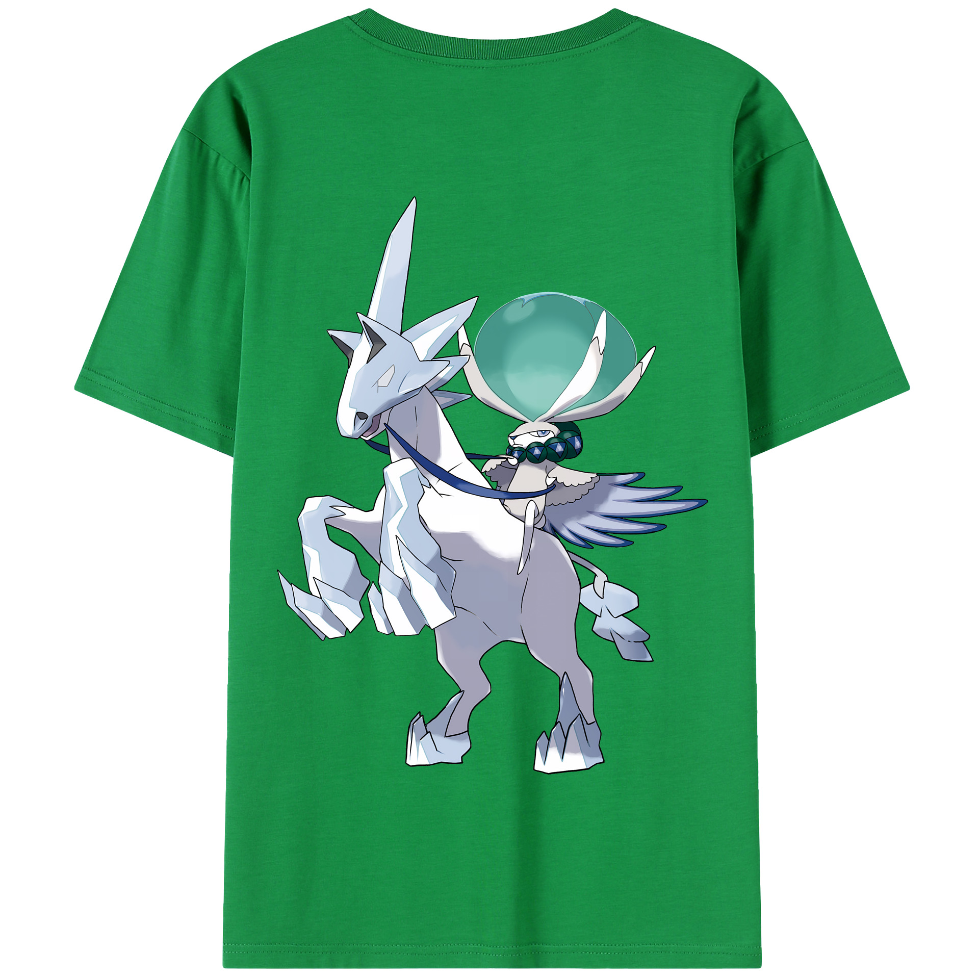 （画像用） ポケットモンスター Pokémon 綿100％半袖Tシャツ（背面プリント）
