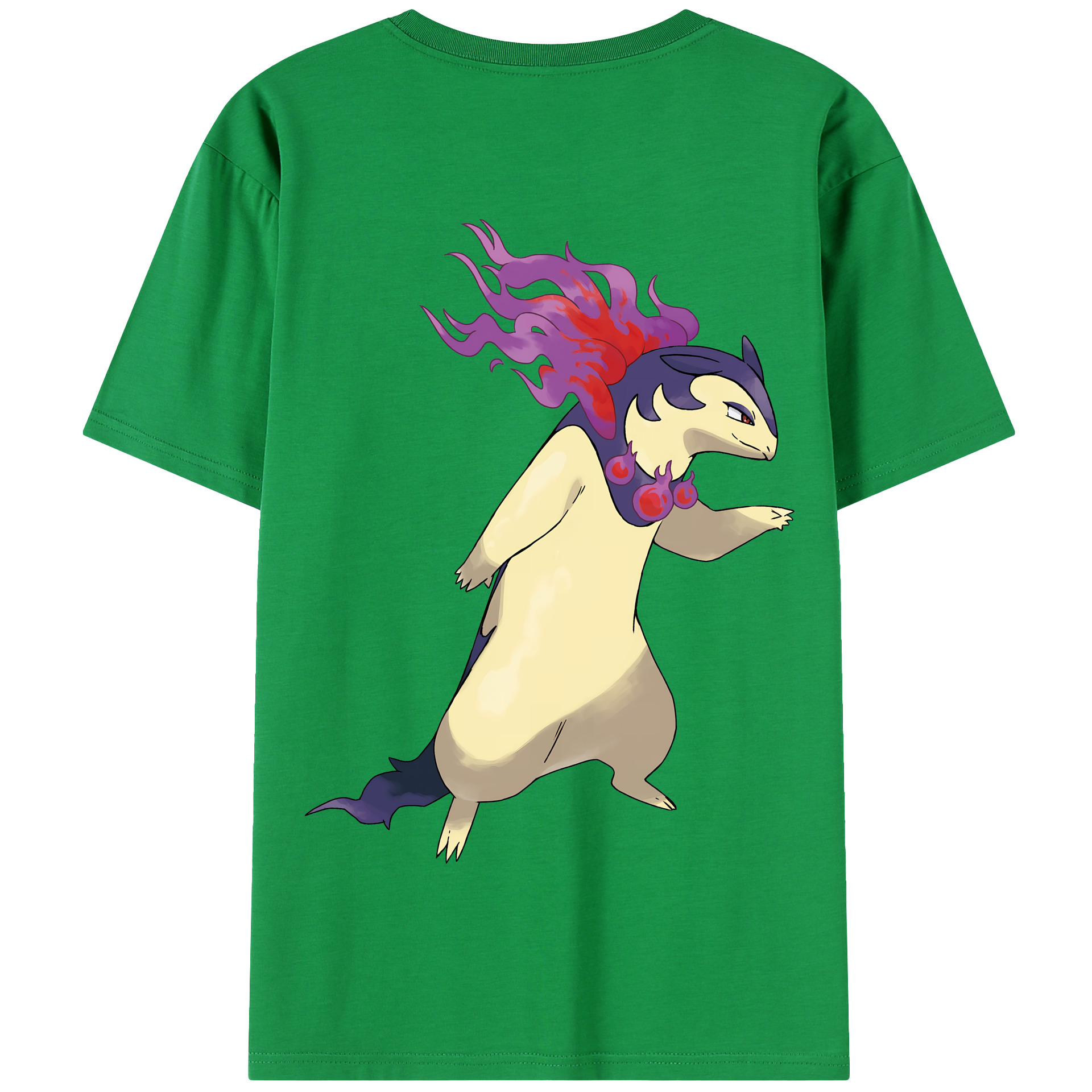 （画像用） ポケットモンスター Pokémon 綿100％半袖Tシャツ（背面プリント）