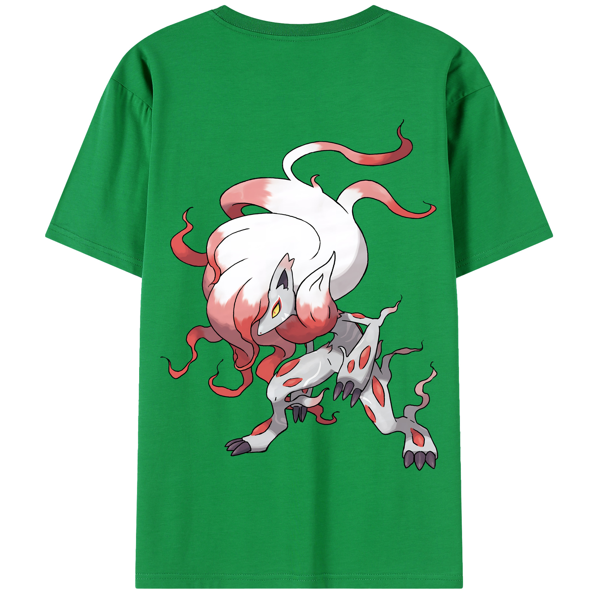 （画像用） ポケットモンスター Pokémon 綿100％半袖Tシャツ（背面プリント）
