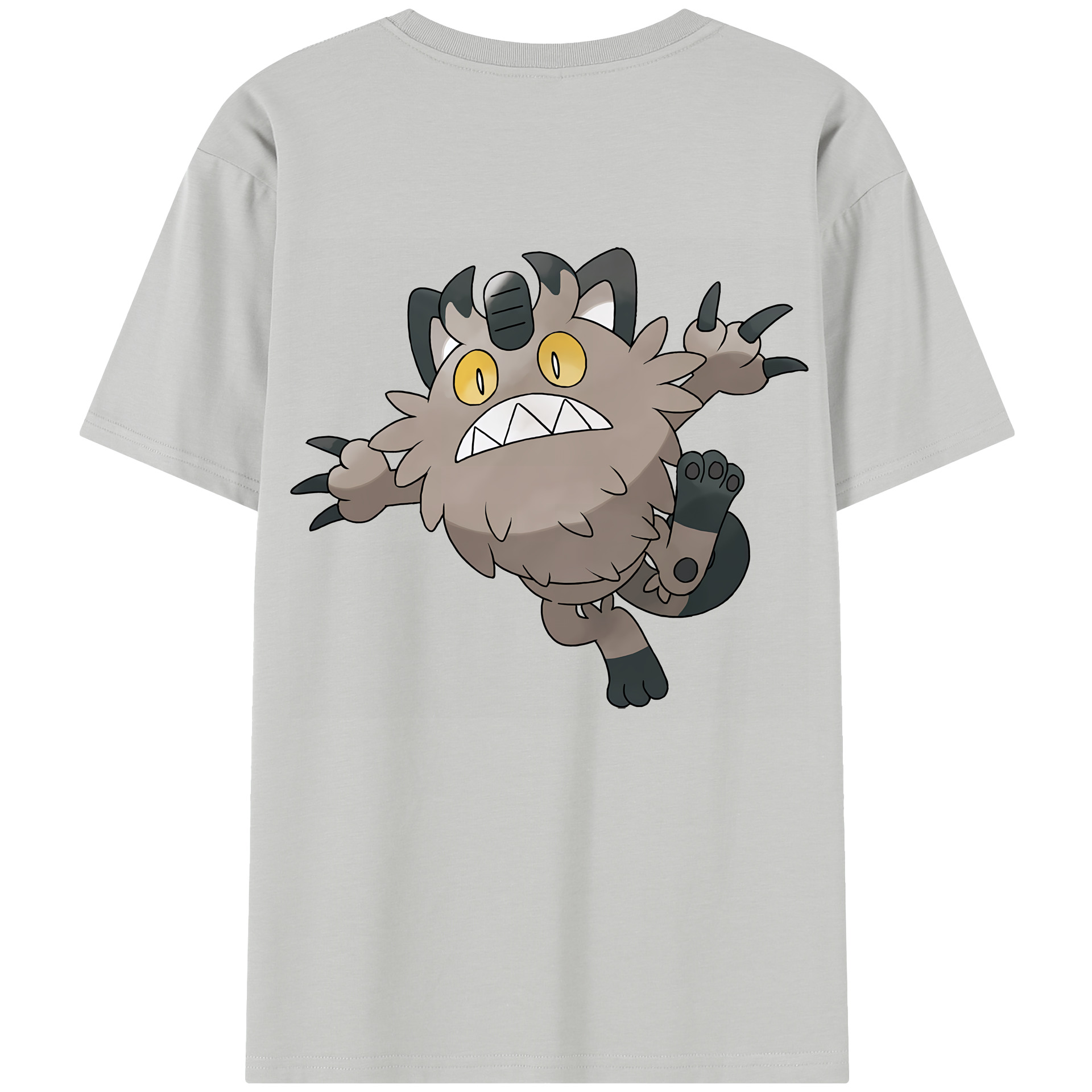 （画像用） ポケットモンスター Pokémon 綿100％半袖Tシャツ（背面プリント）