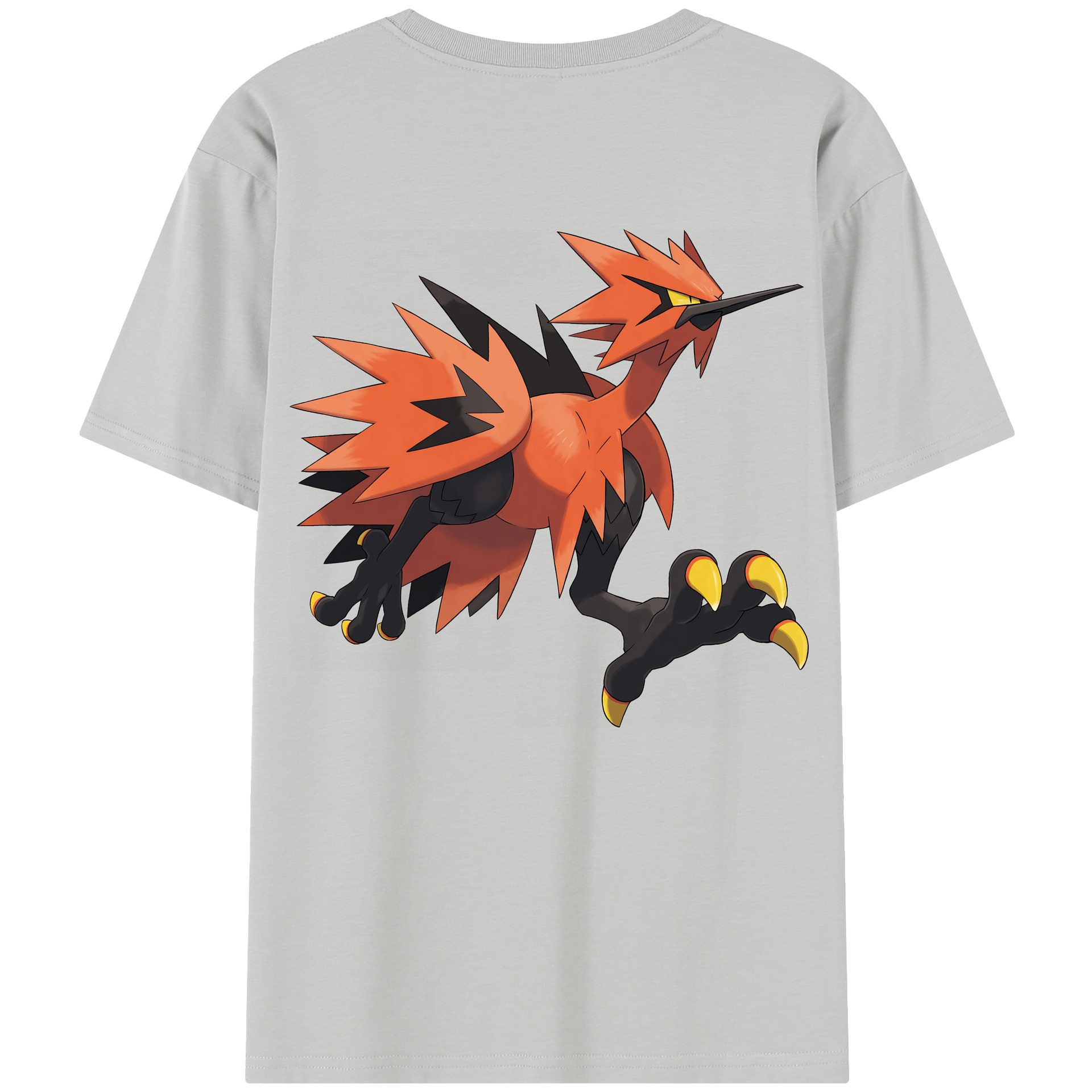 （画像用） ポケットモンスター Pokémon 綿100％半袖Tシャツ（背面プリント）