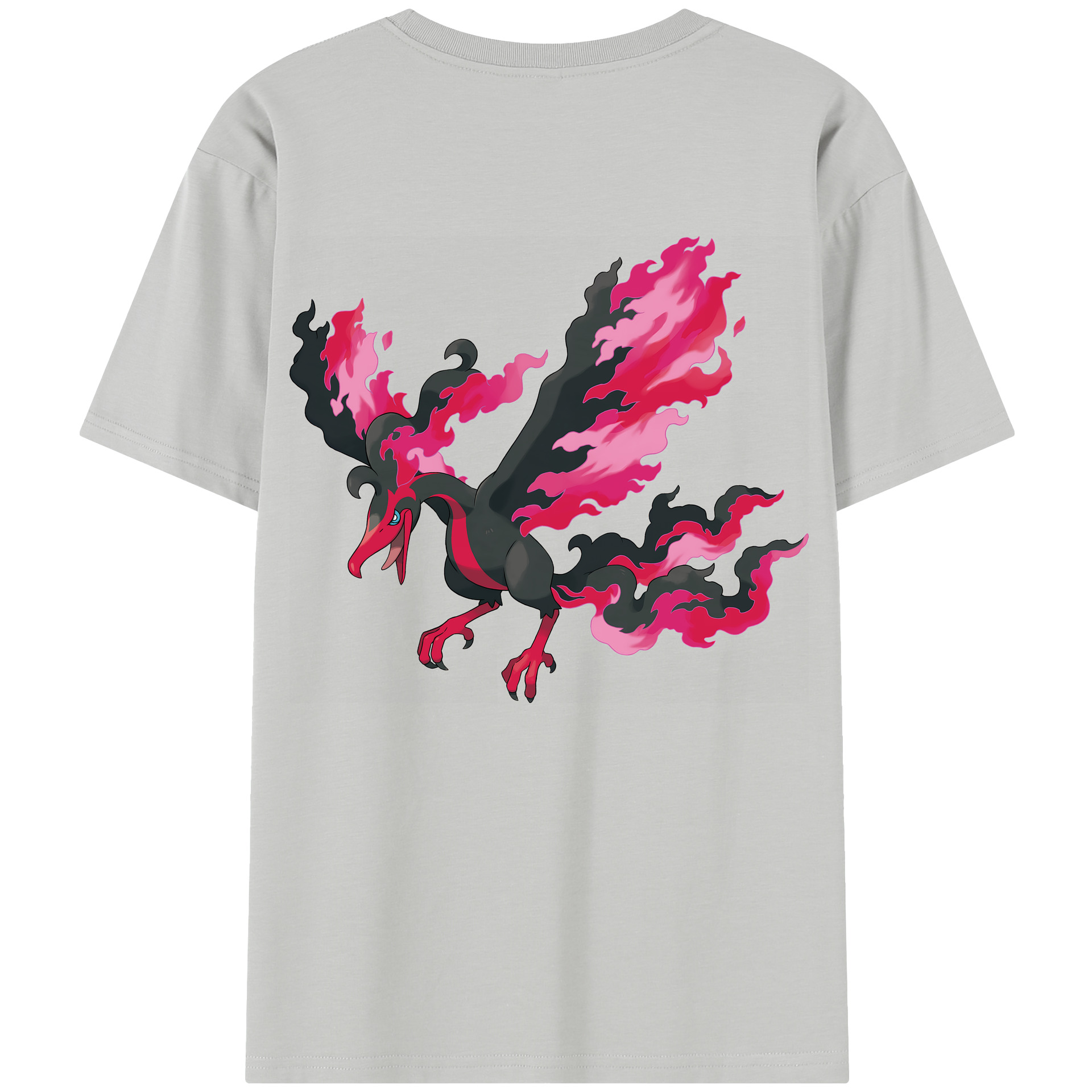（画像用） ポケットモンスター Pokémon 綿100％半袖Tシャツ（背面プリント）