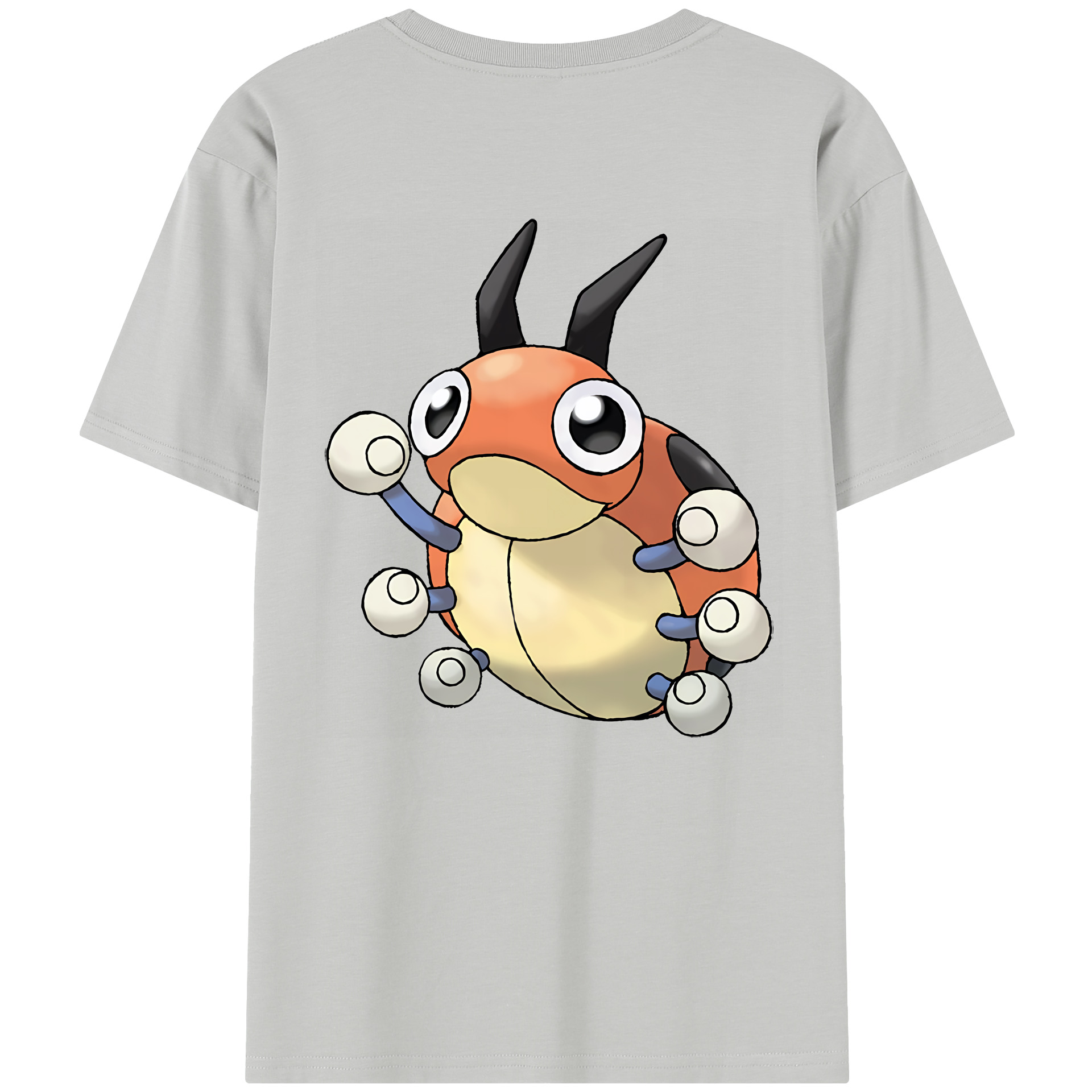 （画像用） ポケットモンスター Pokémon 綿100％半袖Tシャツ（背面プリント）