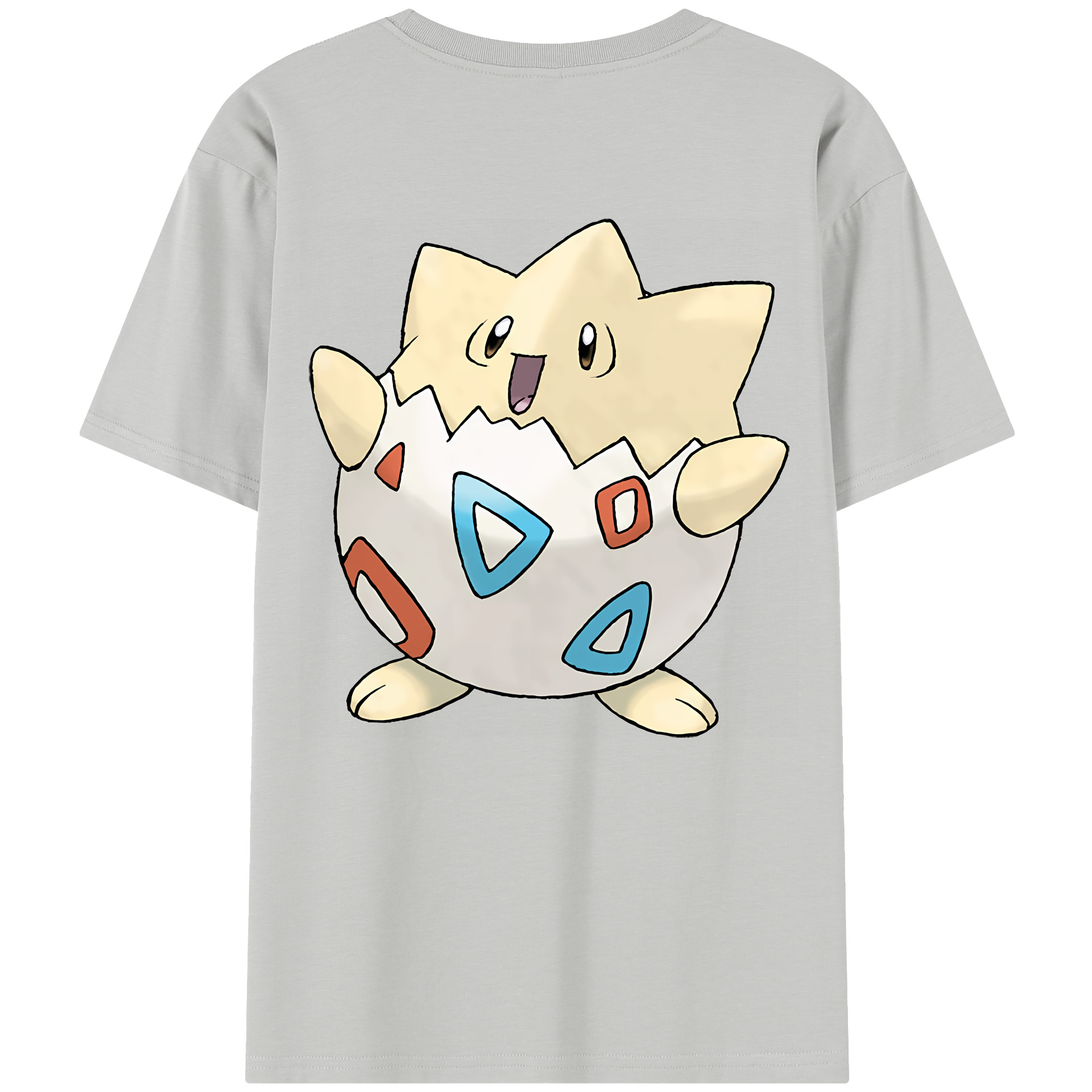 （画像用） ポケットモンスター Pokémon 綿100％半袖Tシャツ（背面プリント）