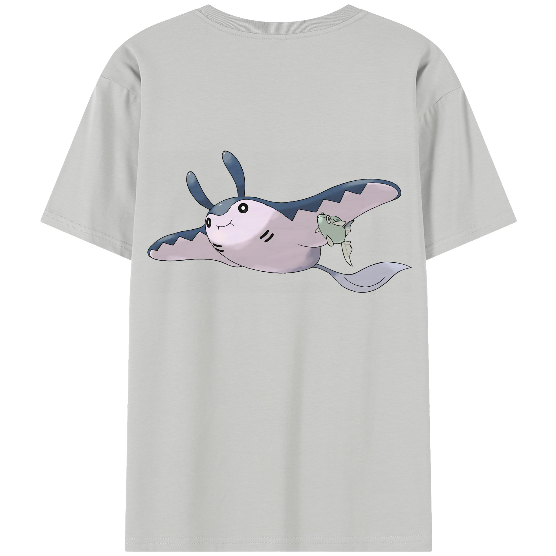 （画像用） ポケットモンスター Pokémon 綿100％半袖Tシャツ（背面プリント）