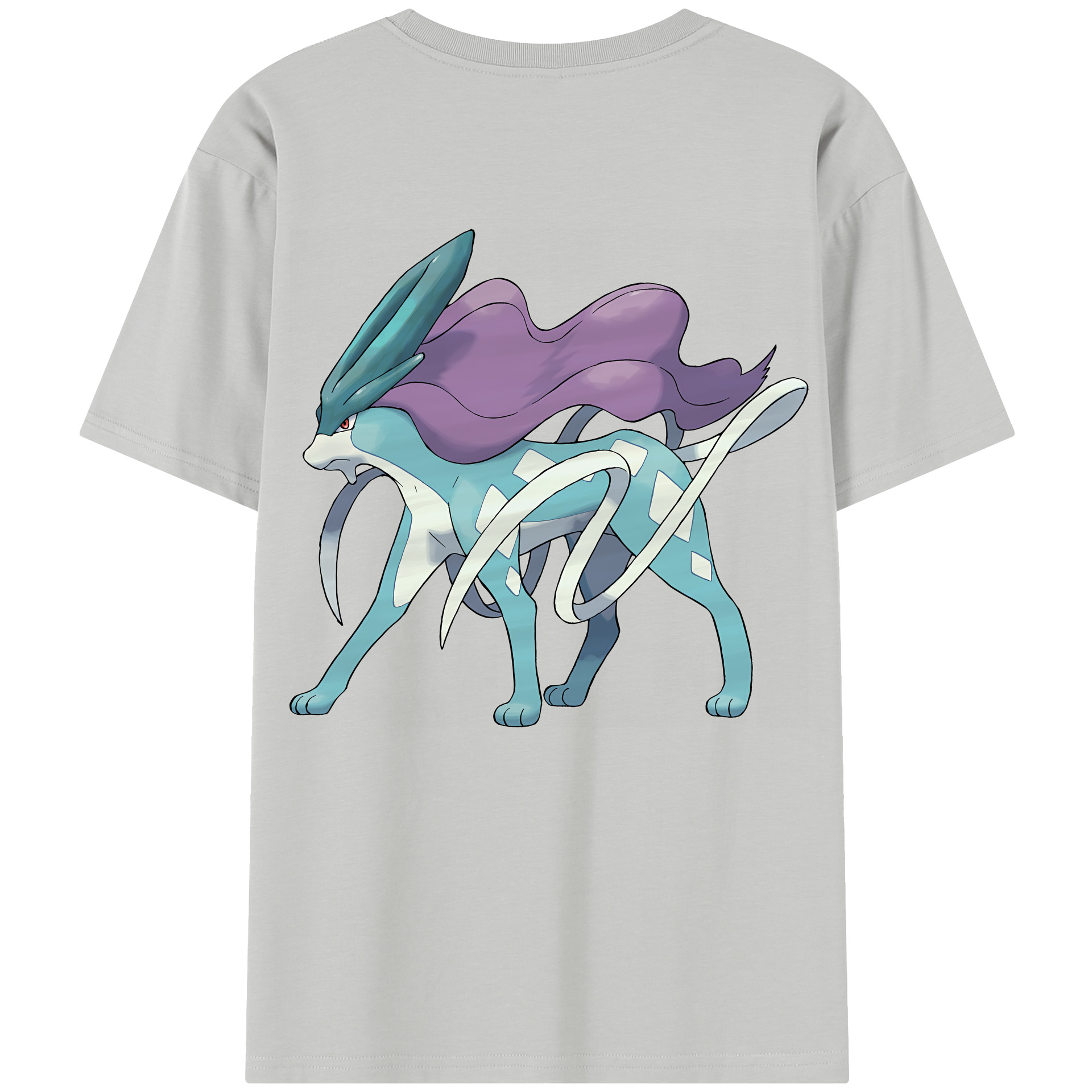 （画像用） ポケットモンスター Pokémon 綿100％半袖Tシャツ（背面プリント）