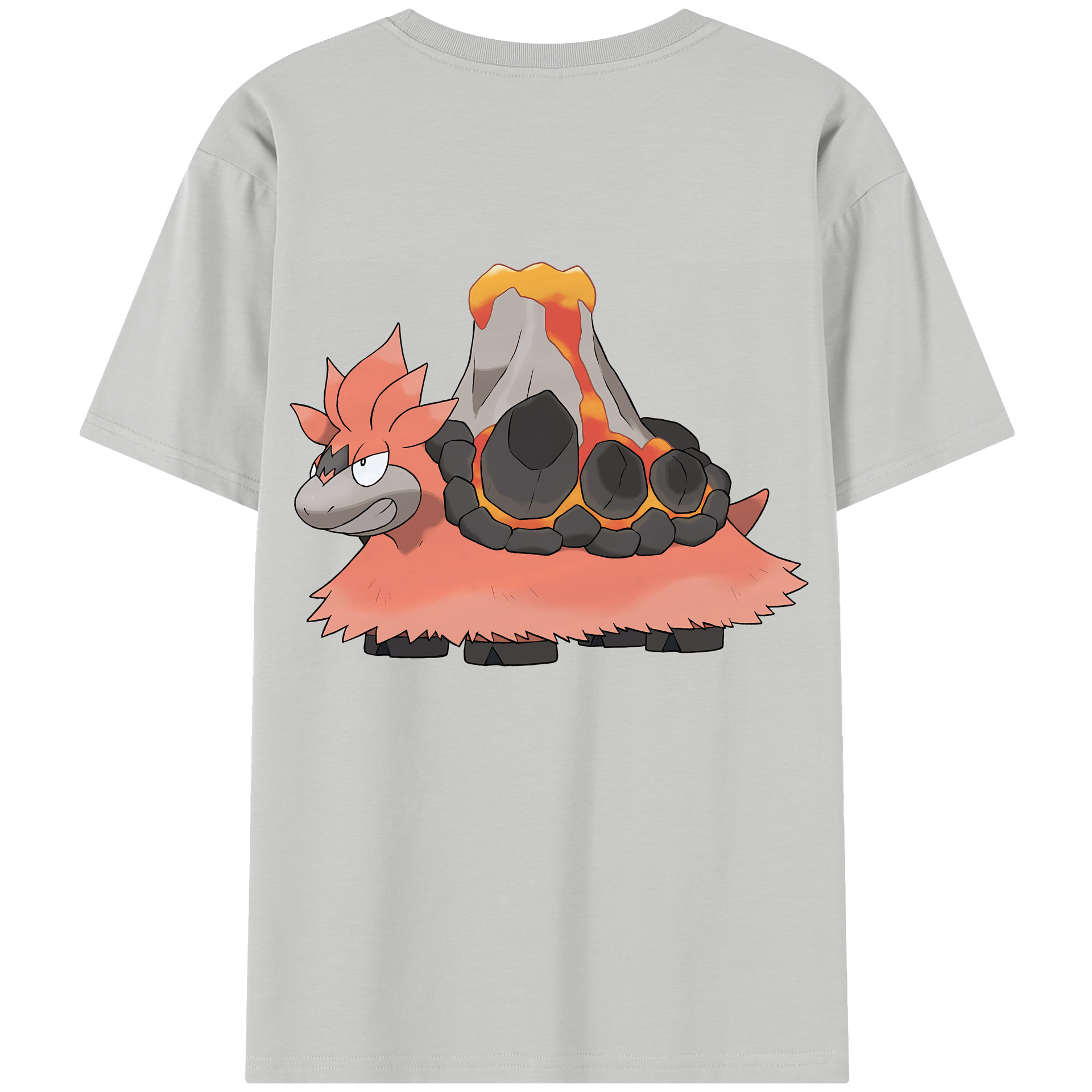 （画像用） ポケットモンスター Pokémon 綿100％半袖Tシャツ（背面プリント）