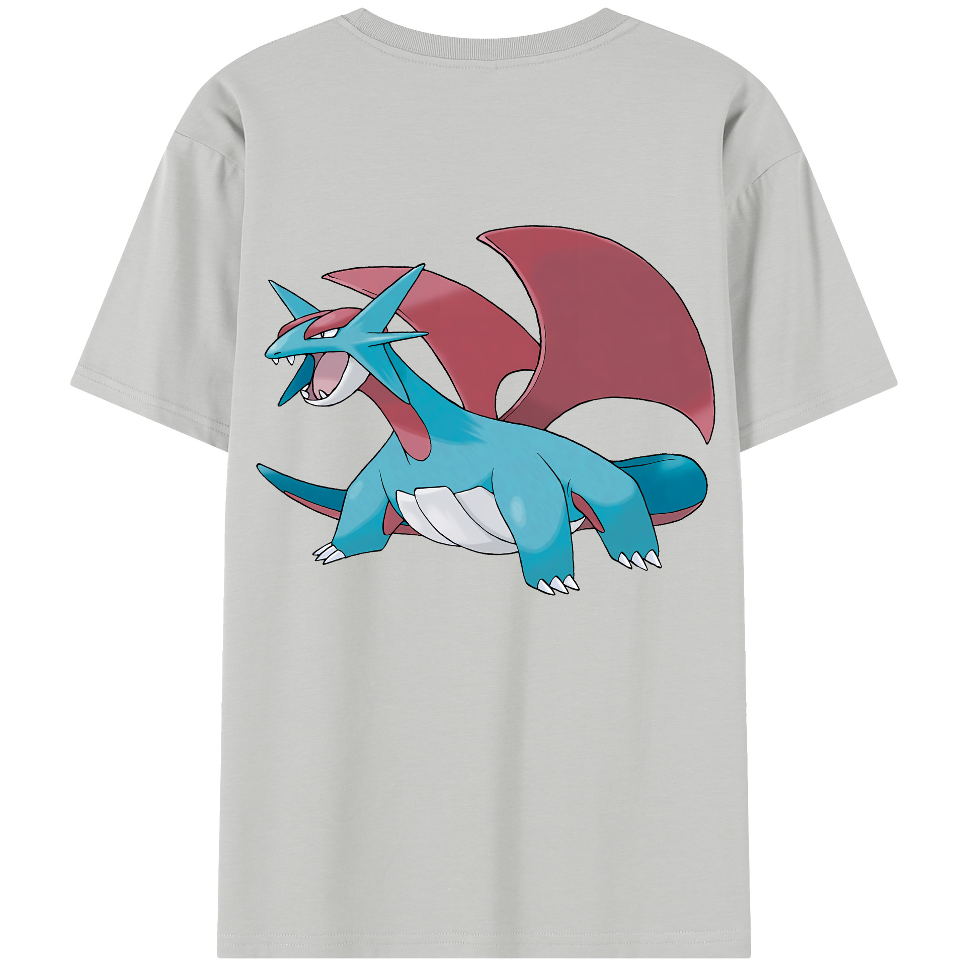 （画像用） ポケットモンスター Pokémon 綿100％半袖Tシャツ（背面プリント）