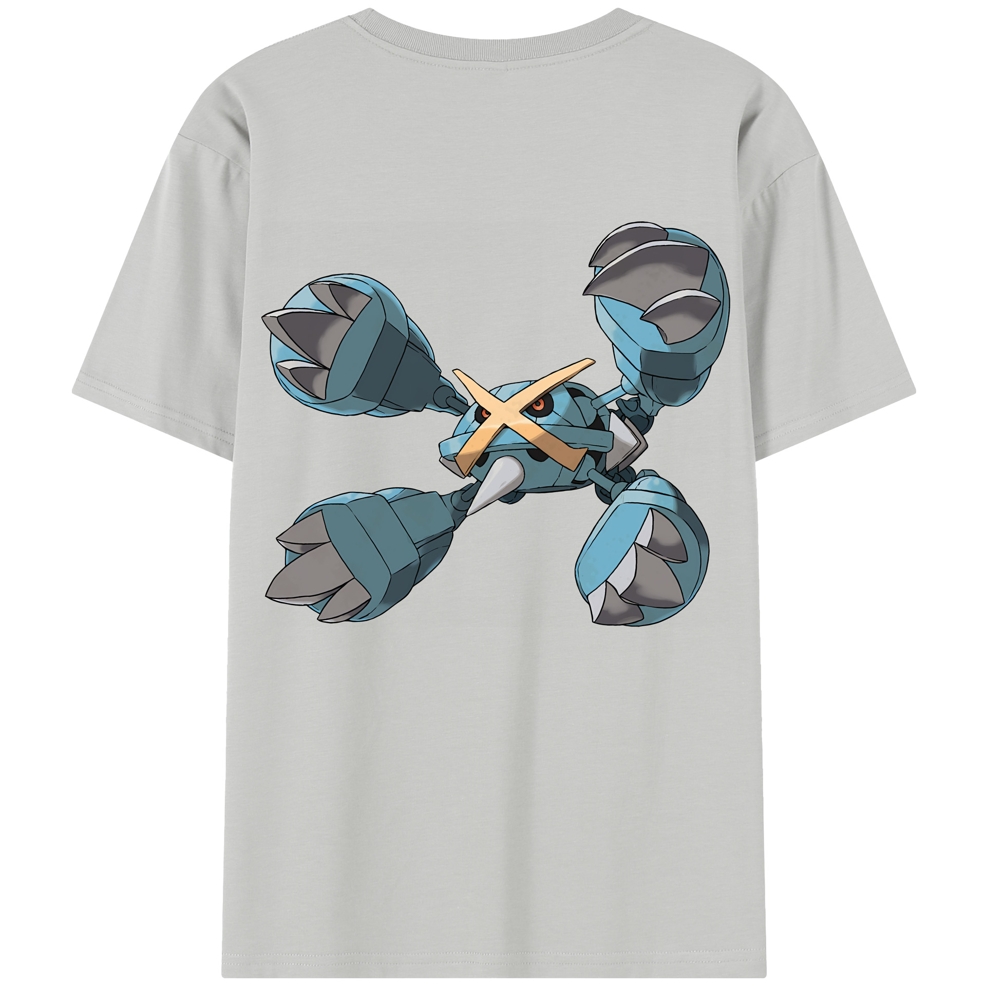（画像用） ポケットモンスター Pokémon 綿100％半袖Tシャツ（背面プリント）