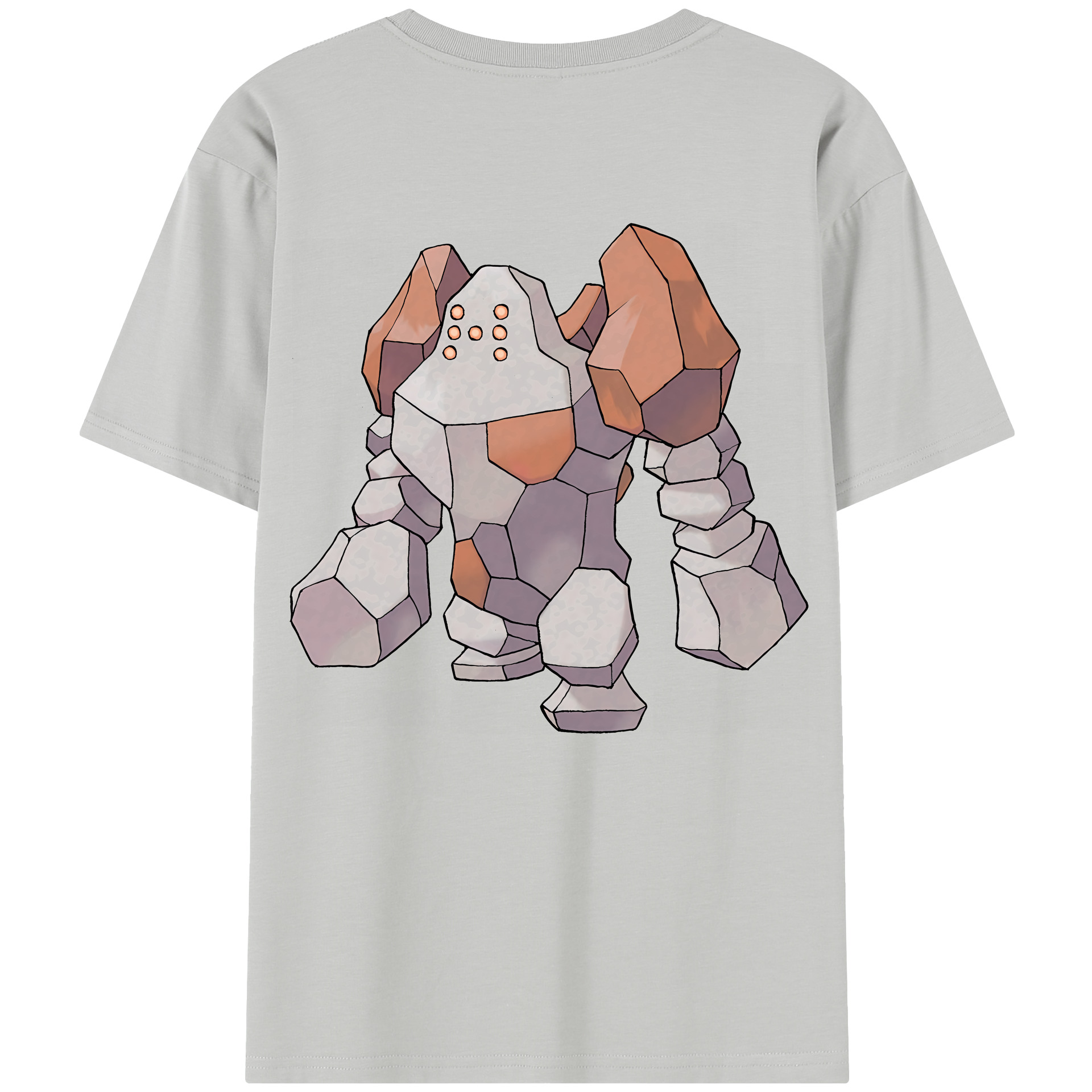 （画像用） ポケットモンスター Pokémon 綿100％半袖Tシャツ（背面プリント）
