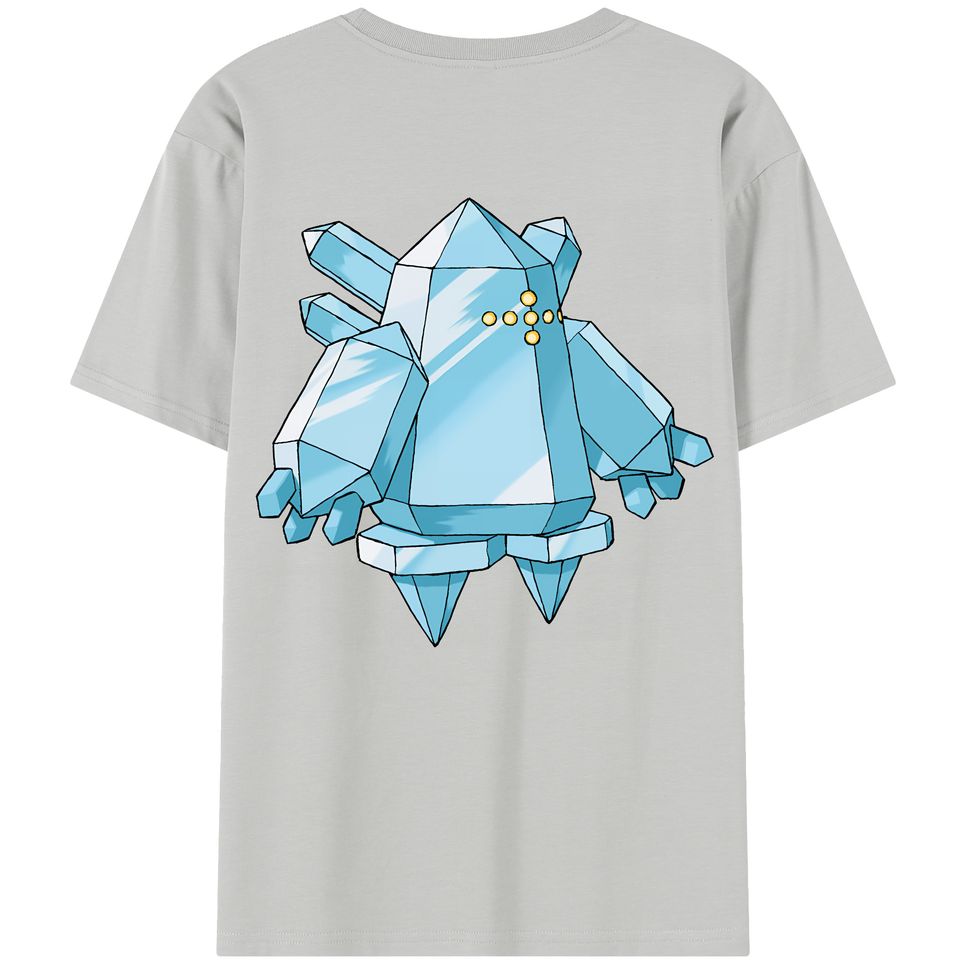 （画像用） ポケットモンスター Pokémon 綿100％半袖Tシャツ（背面プリント）