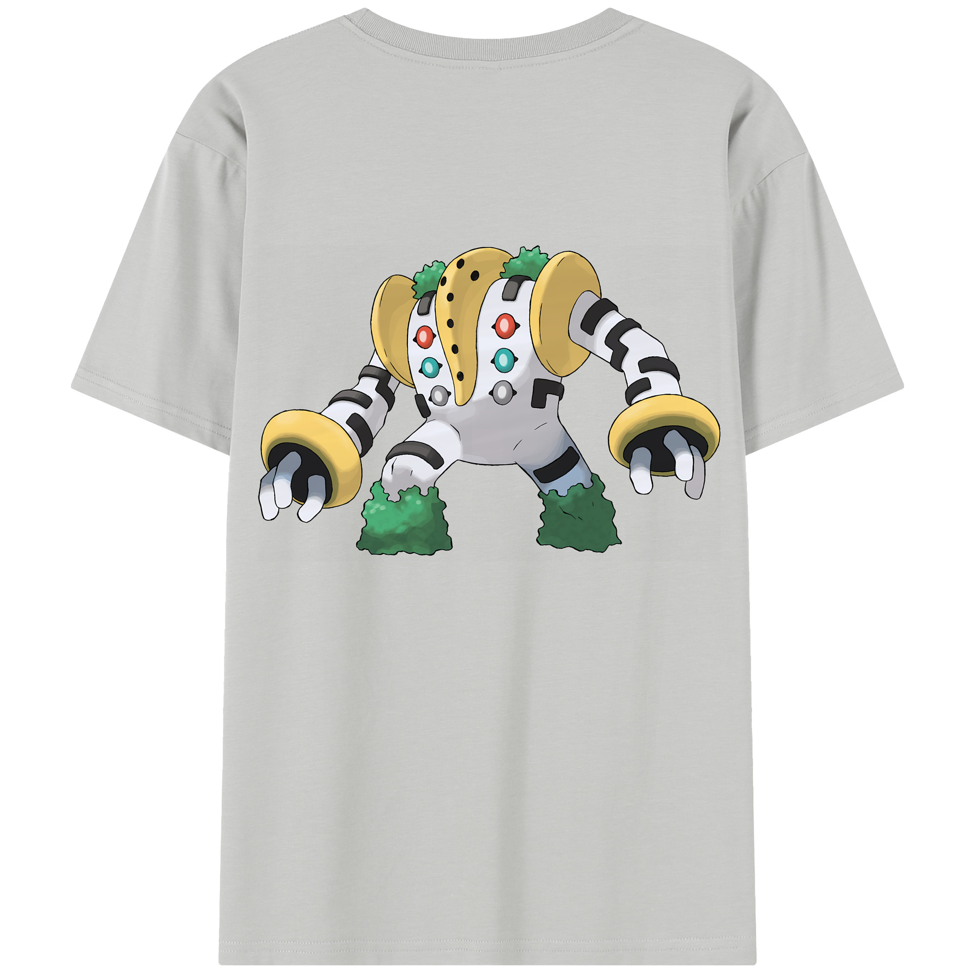 （画像用） ポケットモンスター Pokémon 綿100％半袖Tシャツ（背面プリント）