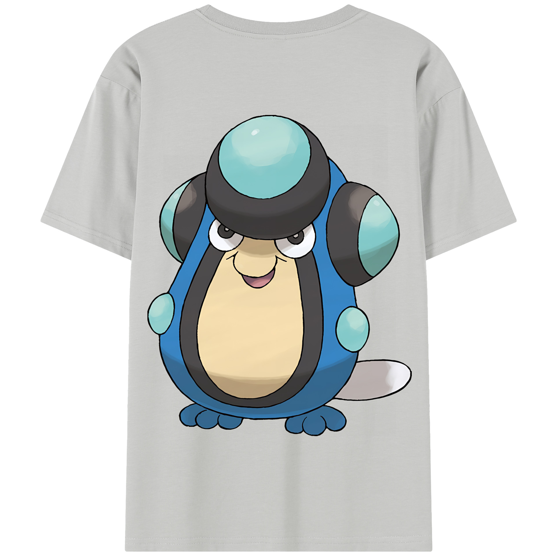 （画像用） ポケットモンスター Pokémon 綿100％半袖Tシャツ（背面プリント）