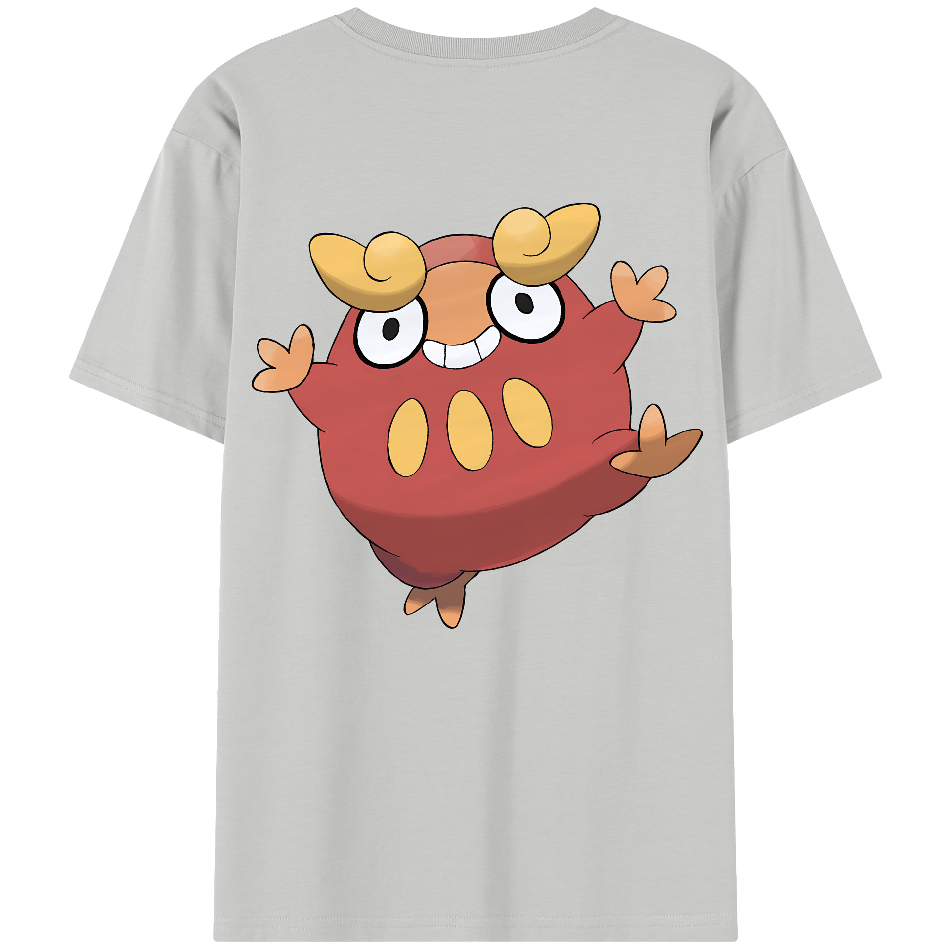 （画像用） ポケットモンスター Pokémon 綿100％半袖Tシャツ（背面プリント）