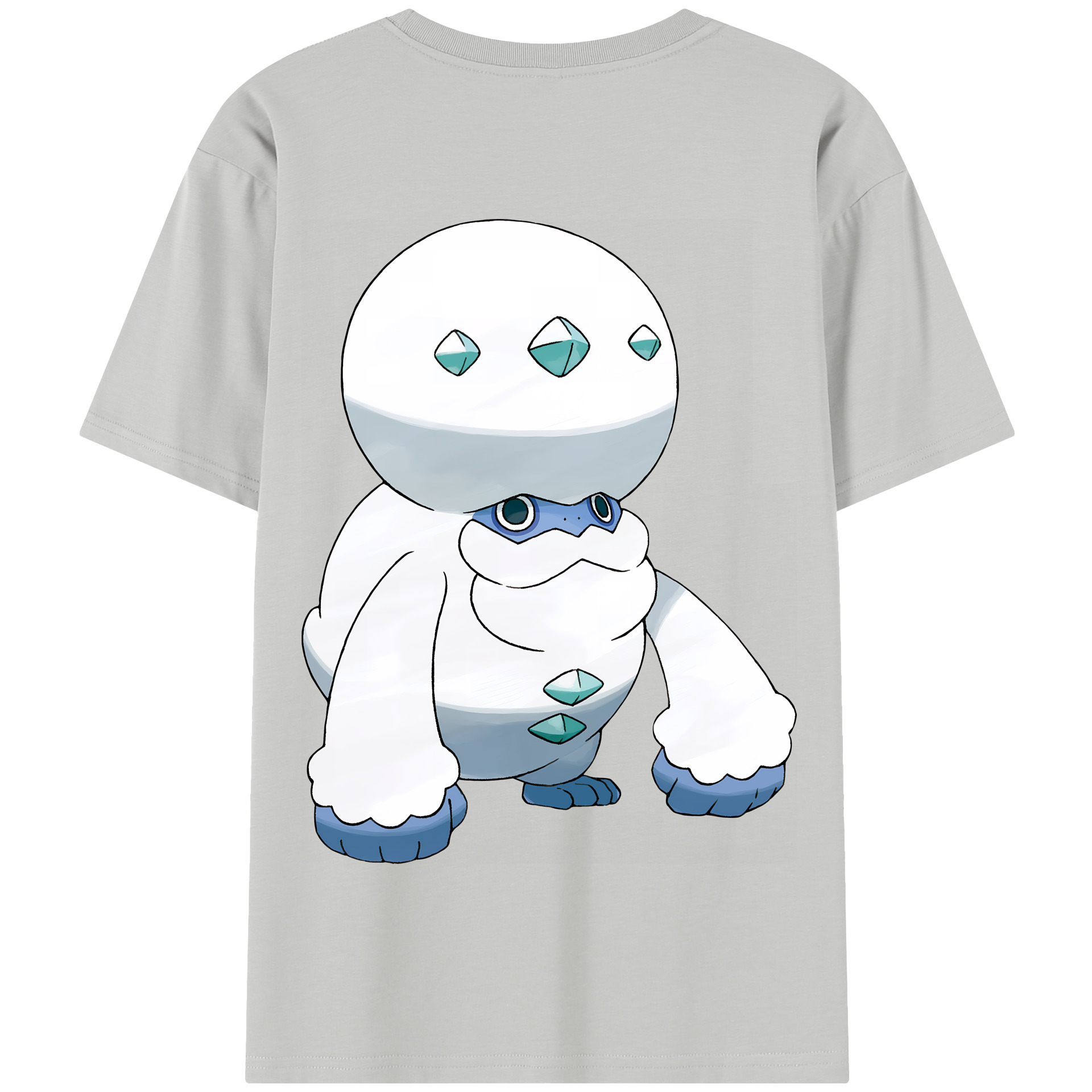 （画像用） ポケットモンスター Pokémon 綿100％半袖Tシャツ（背面プリント）