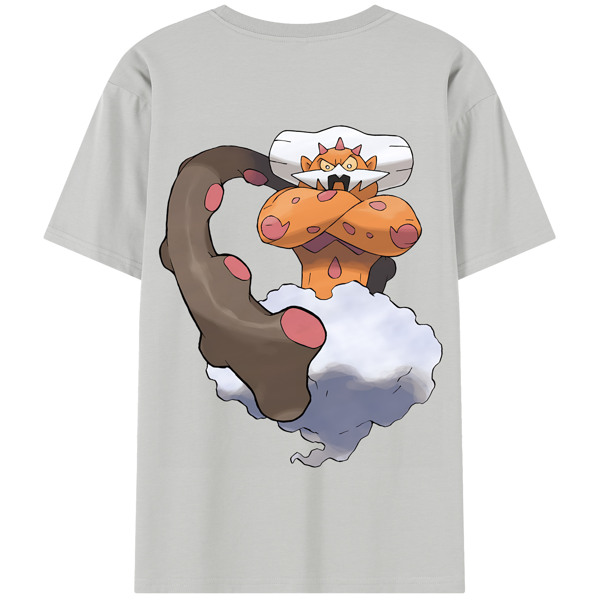（画像用） ポケットモンスター Pokémon 綿100％半袖Tシャツ（背面プリント）