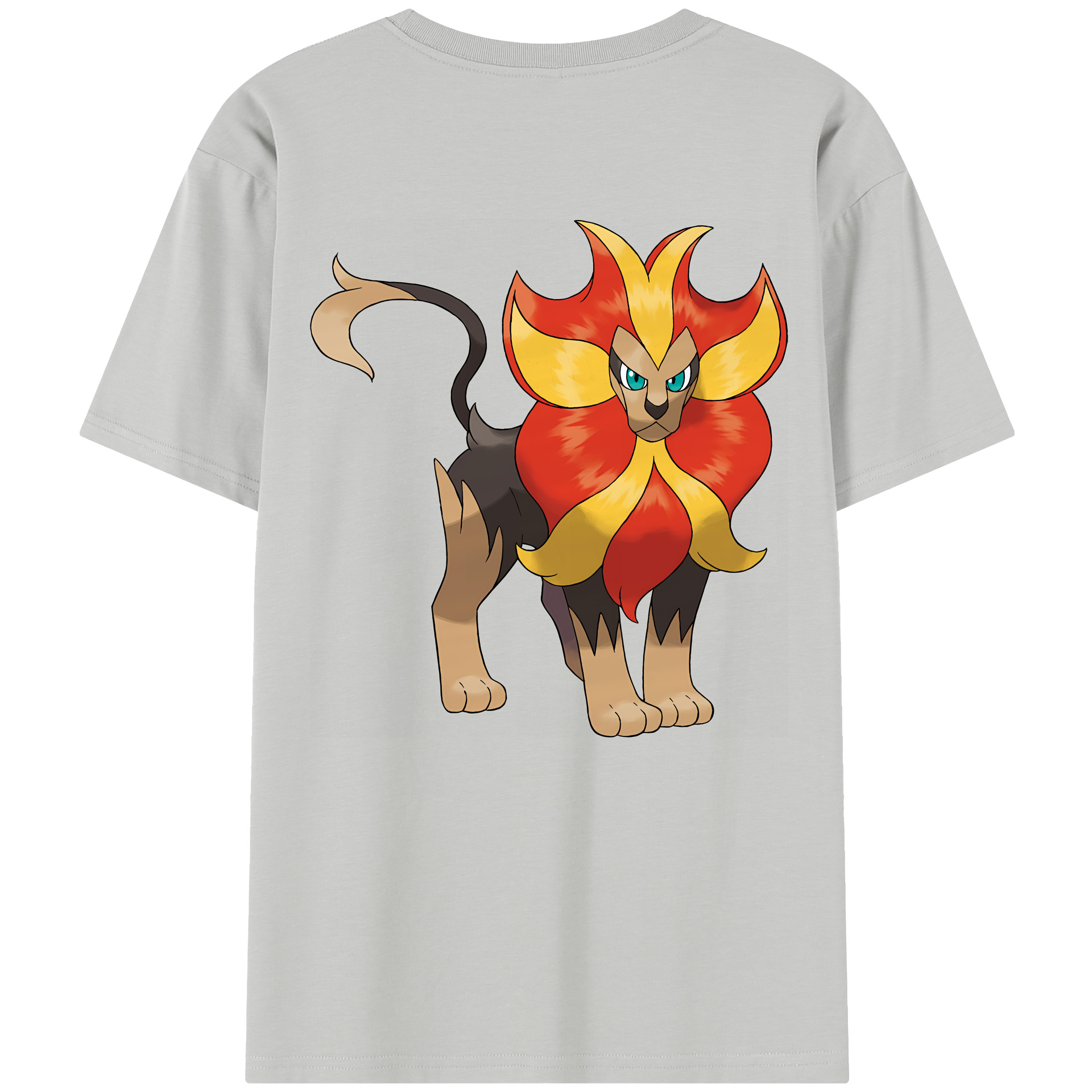 （画像用） ポケットモンスター Pokémon 綿100％半袖Tシャツ（背面プリント）