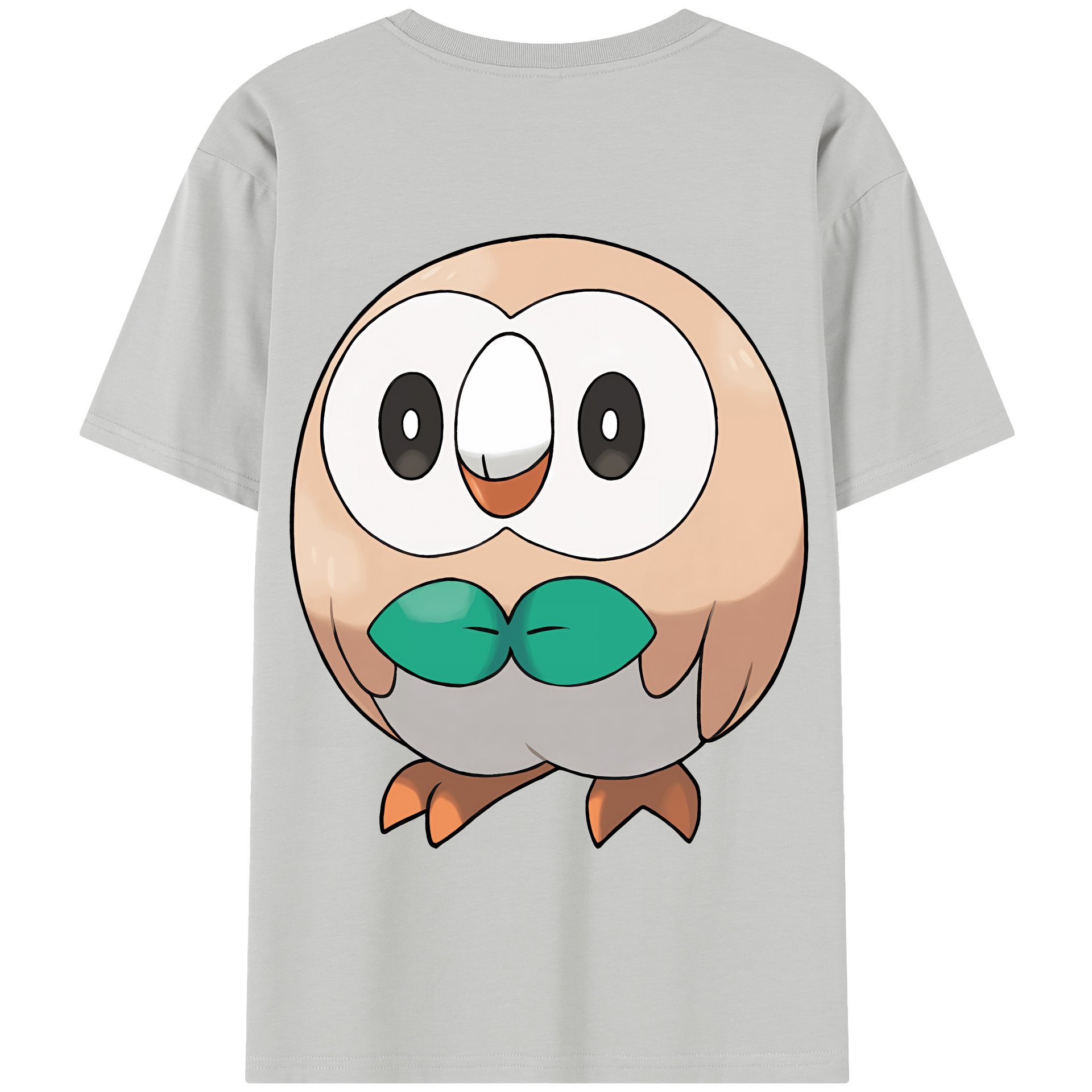 （画像用） ポケットモンスター Pokémon 綿100％半袖Tシャツ（背面プリント）