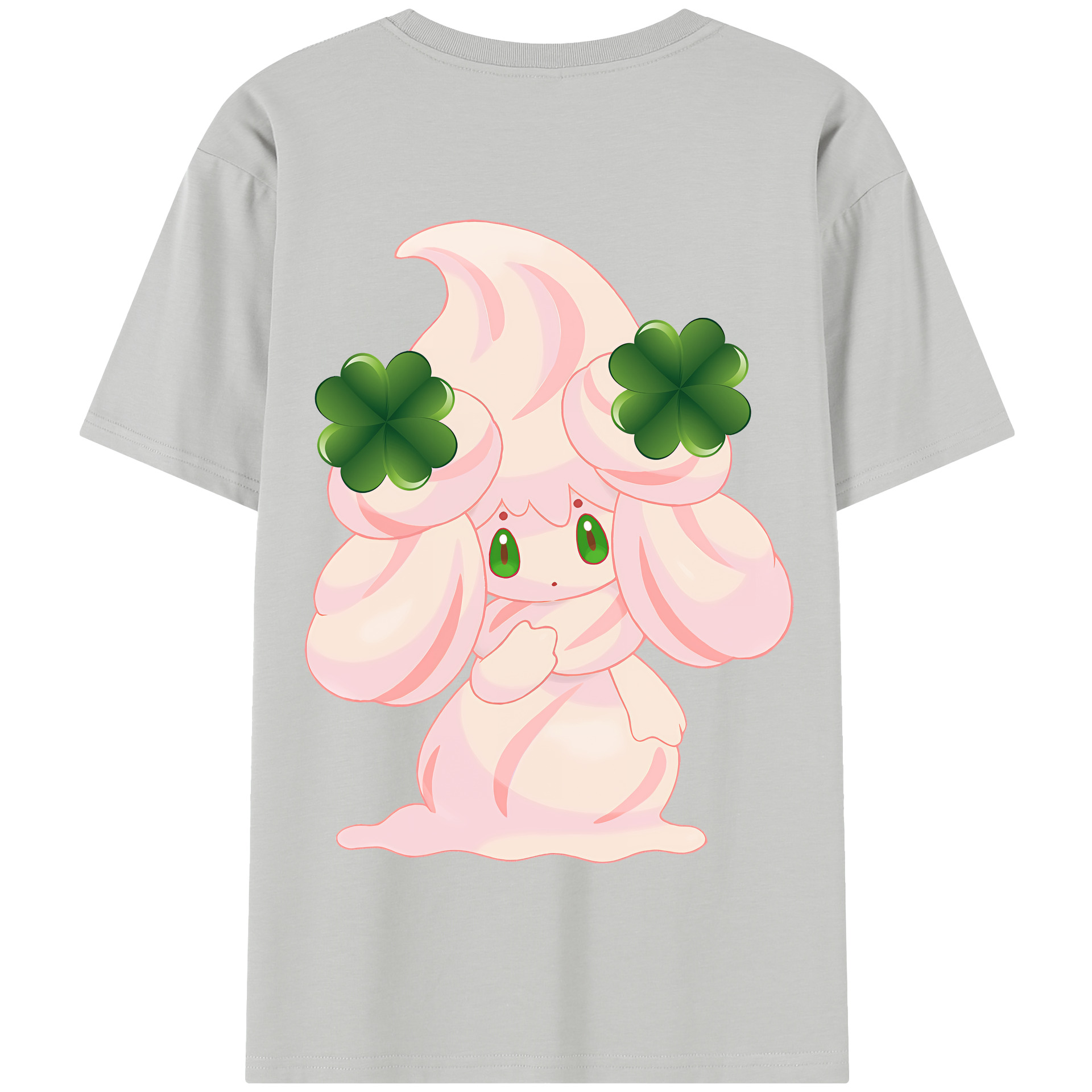 （画像用） ポケットモンスター Pokémon 綿100％半袖Tシャツ（背面プリント）