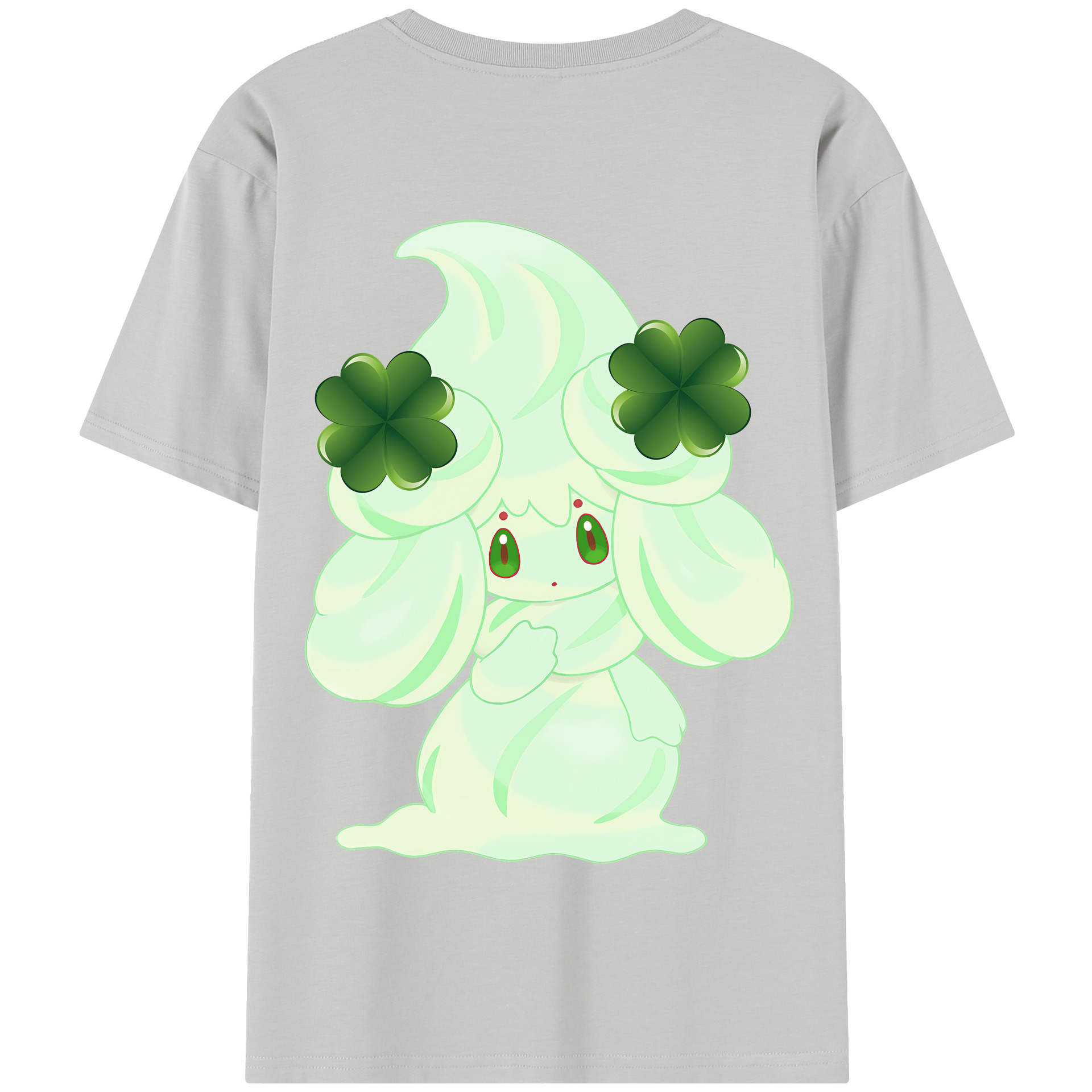 （画像用） ポケットモンスター Pokémon 綿100％半袖Tシャツ（背面プリント）