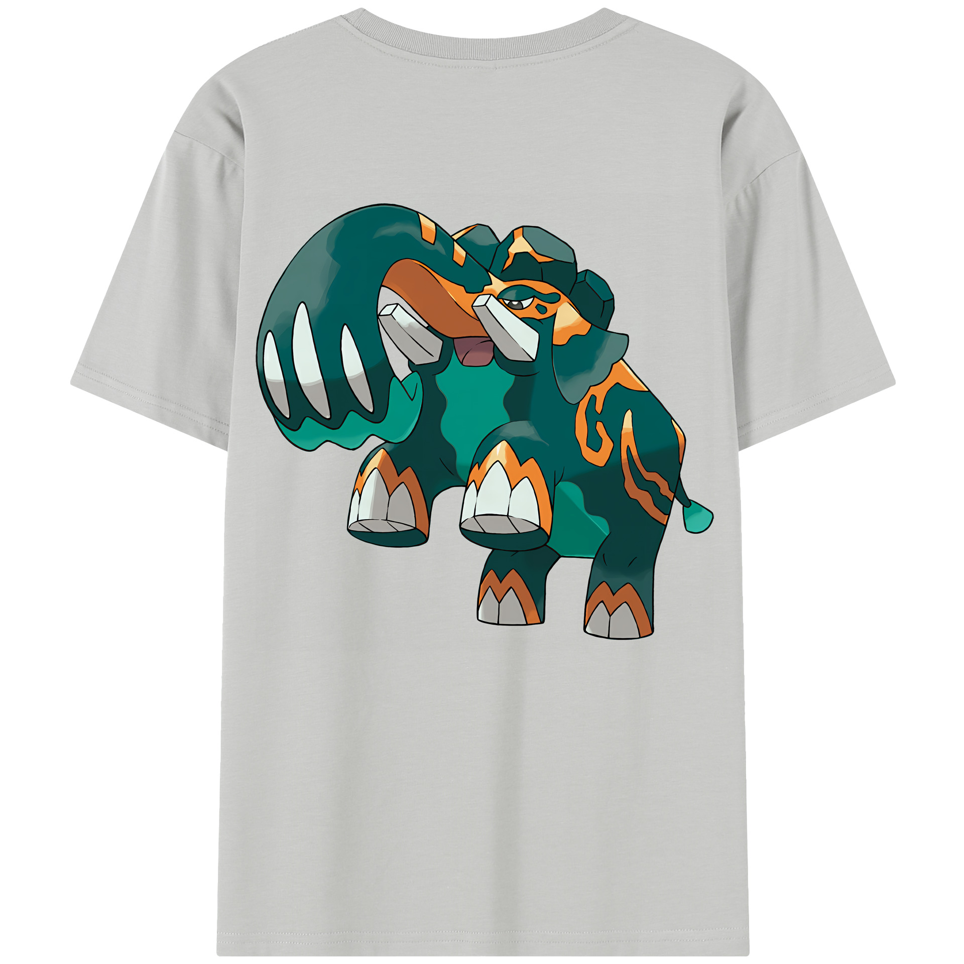（画像用） ポケットモンスター Pokémon 綿100％半袖Tシャツ（背面プリント）