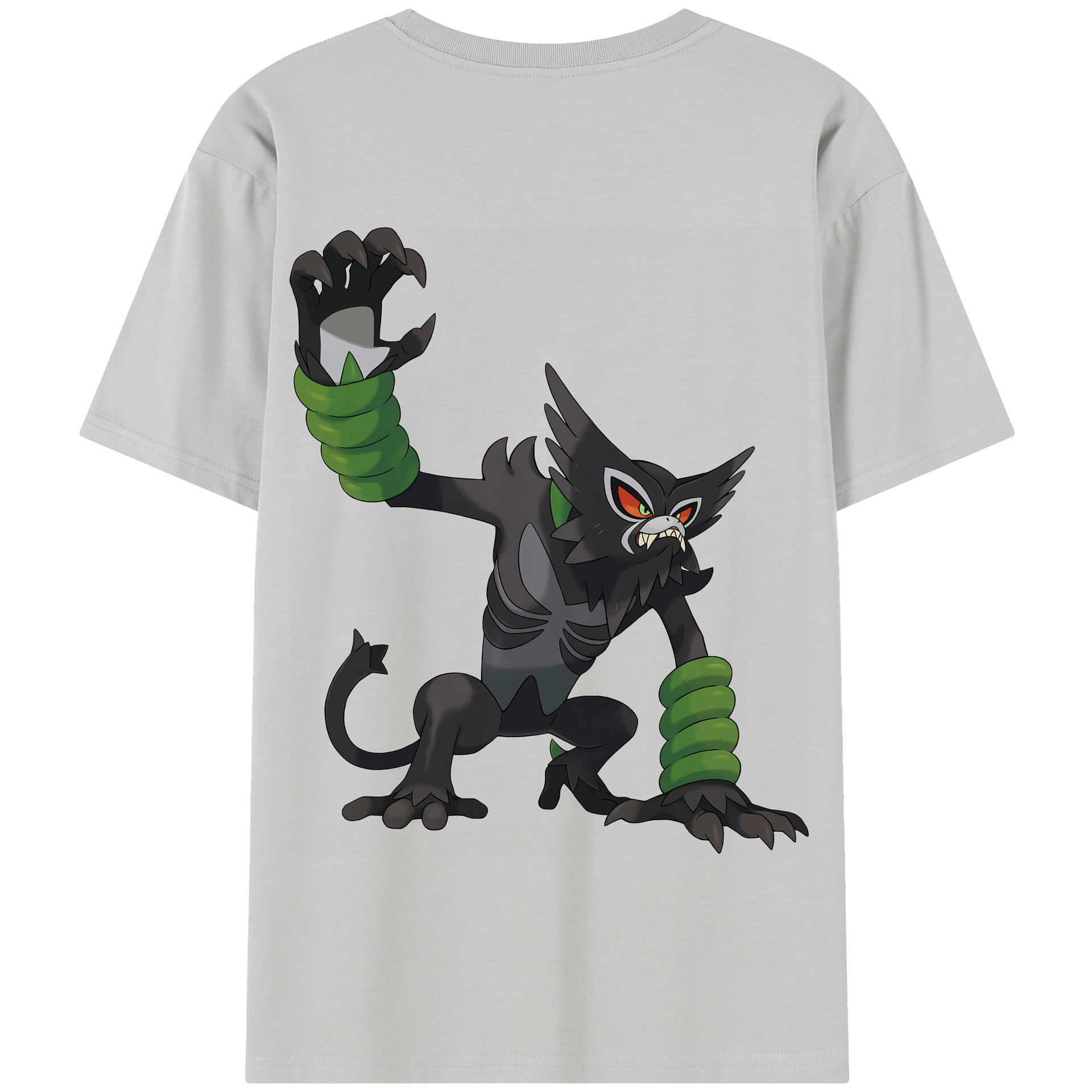 （画像用） ポケットモンスター Pokémon 綿100％半袖Tシャツ（背面プリント）