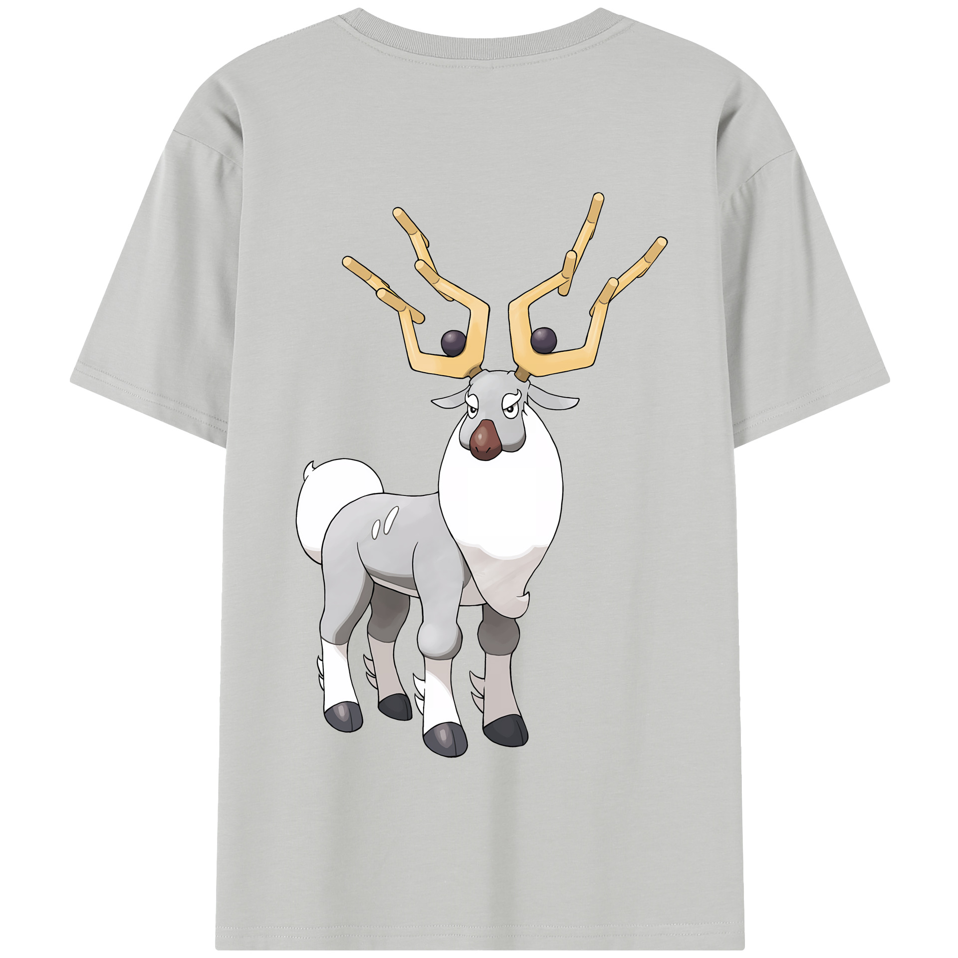 （画像用） ポケットモンスター Pokémon 綿100％半袖Tシャツ（背面プリント）