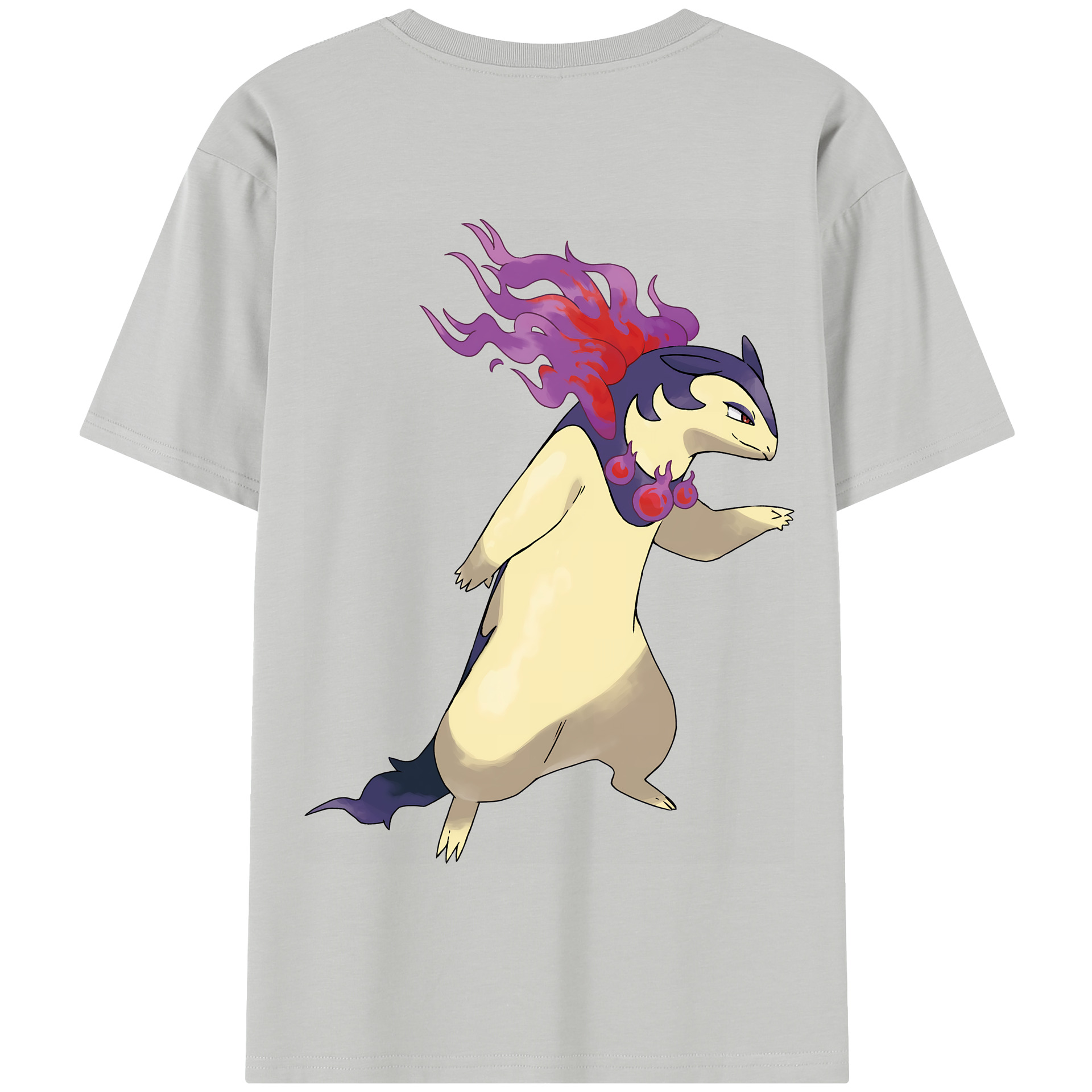 （画像用） ポケットモンスター Pokémon 綿100％半袖Tシャツ（背面プリント）