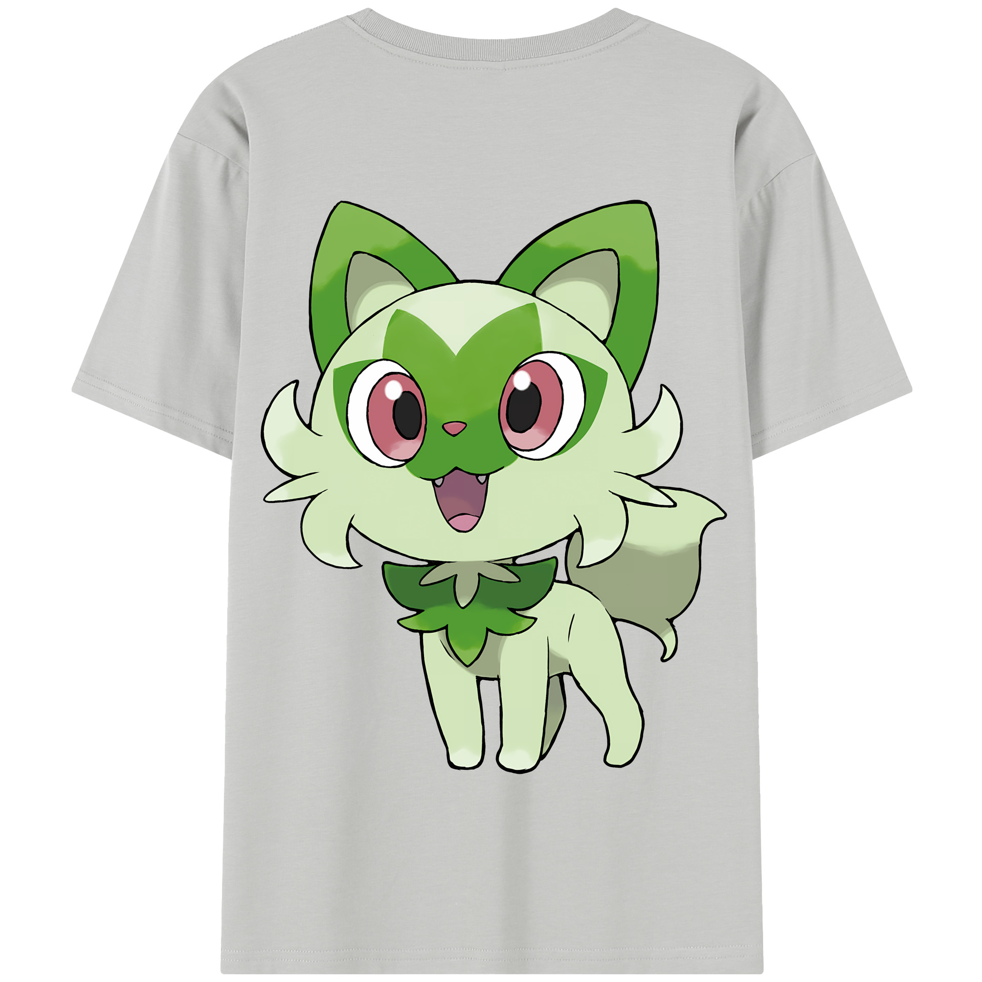 （画像用） ポケットモンスター Pokémon 綿100％半袖Tシャツ（背面プリント）