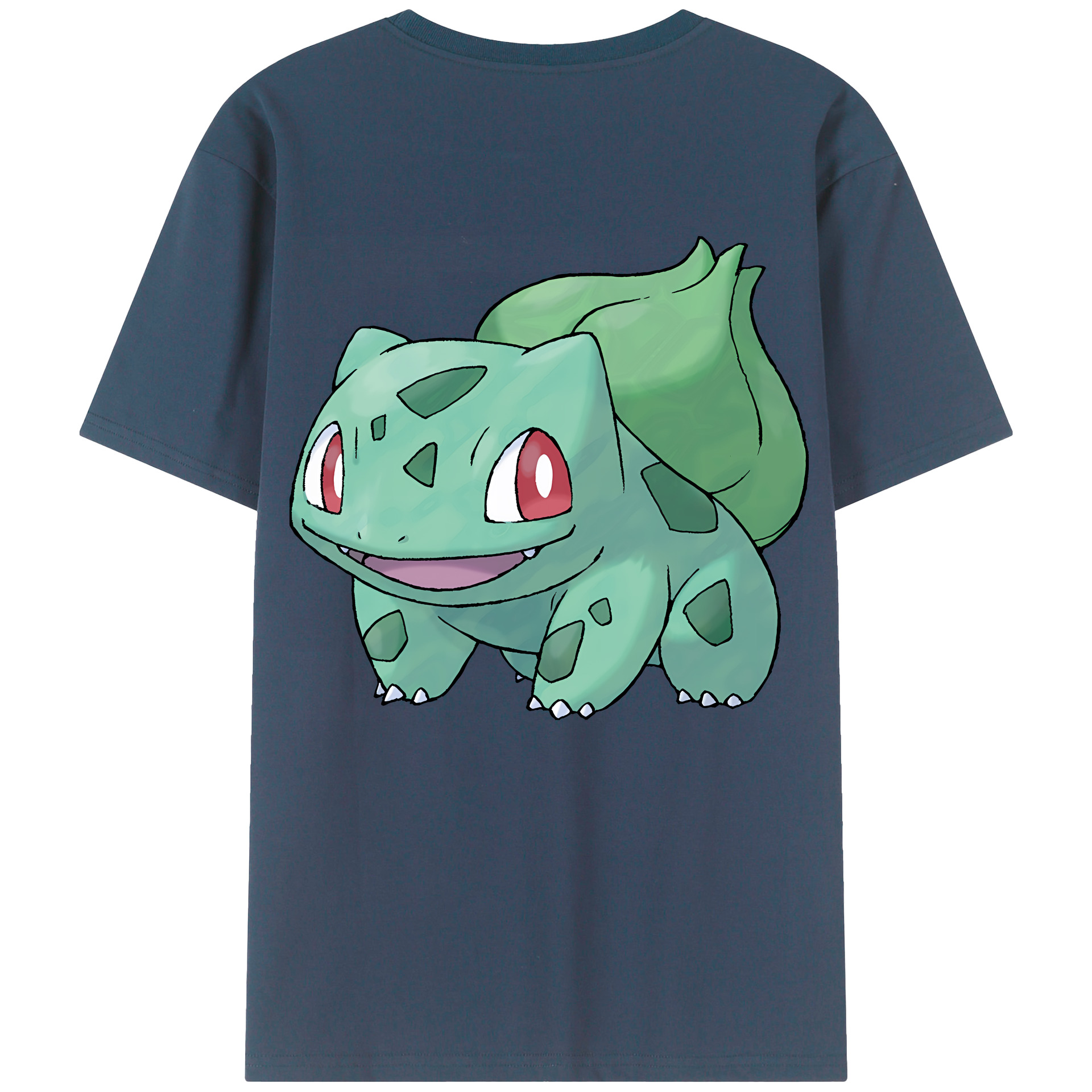 （画像用） ポケットモンスター Pokémon 綿100％半袖Tシャツ（背面プリント）