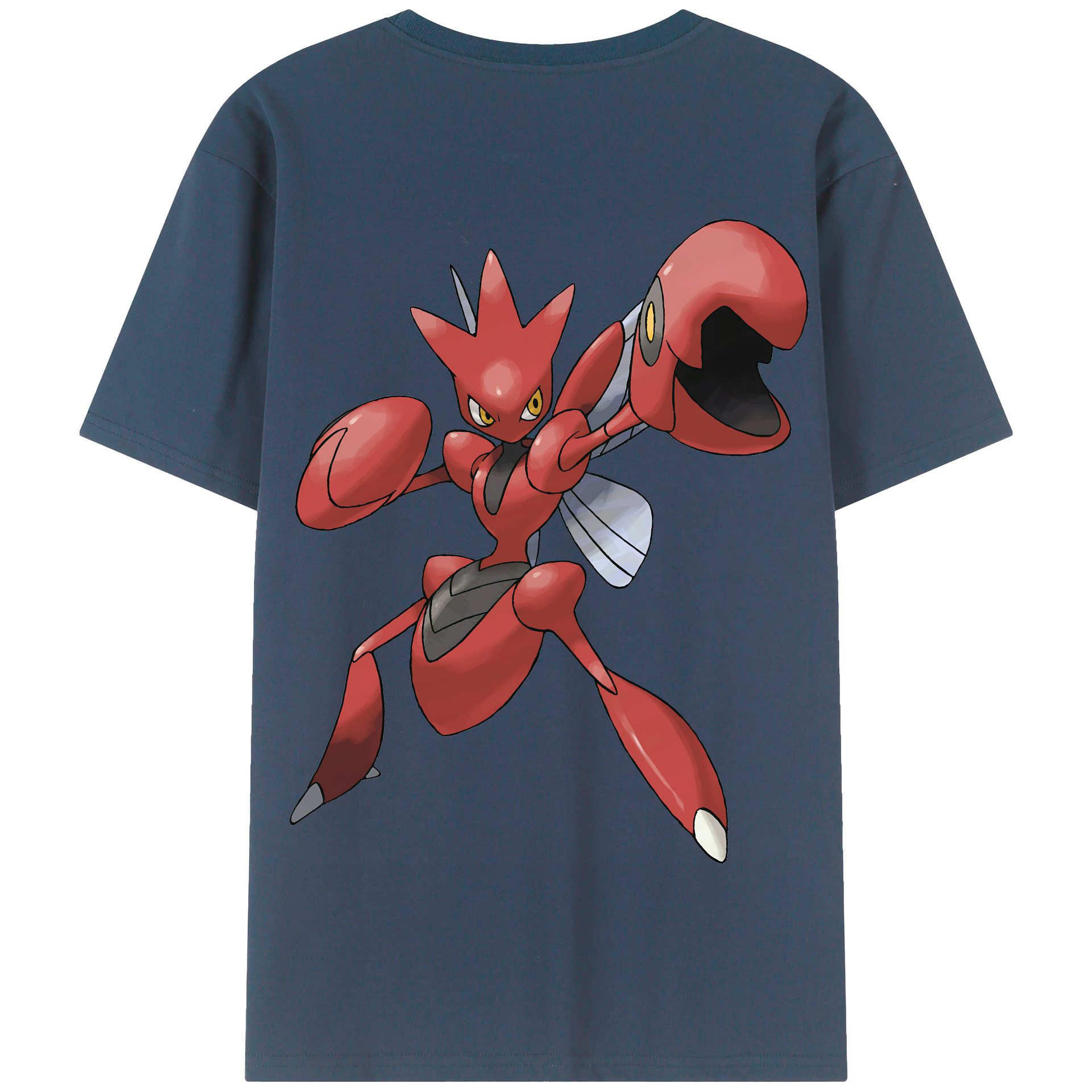（画像用） ポケットモンスター Pokémon 綿100％半袖Tシャツ（背面プリント）