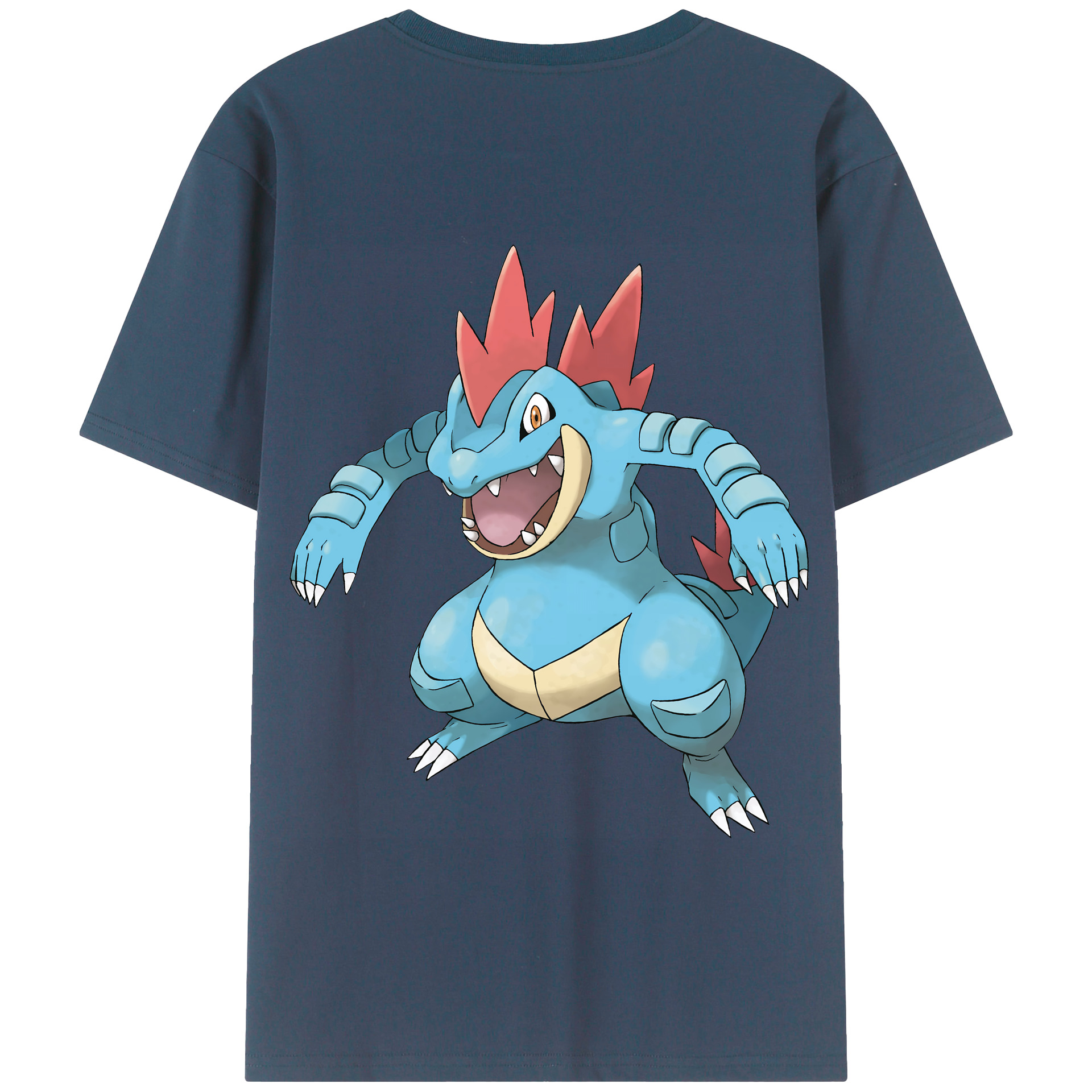 （画像用） ポケットモンスター Pokémon 綿100％半袖Tシャツ（背面プリント）