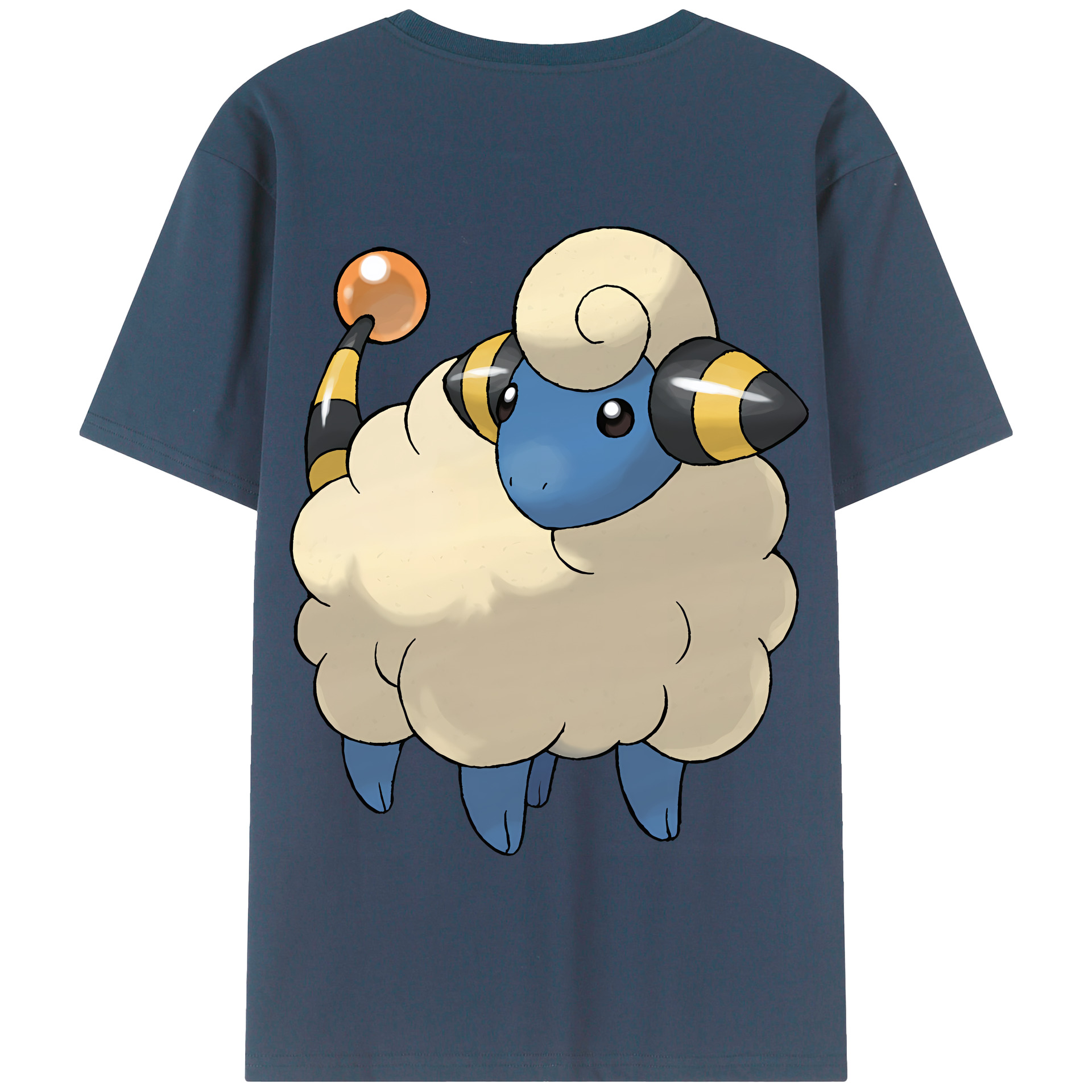 （画像用） ポケットモンスター Pokémon 綿100％半袖Tシャツ（背面プリント）