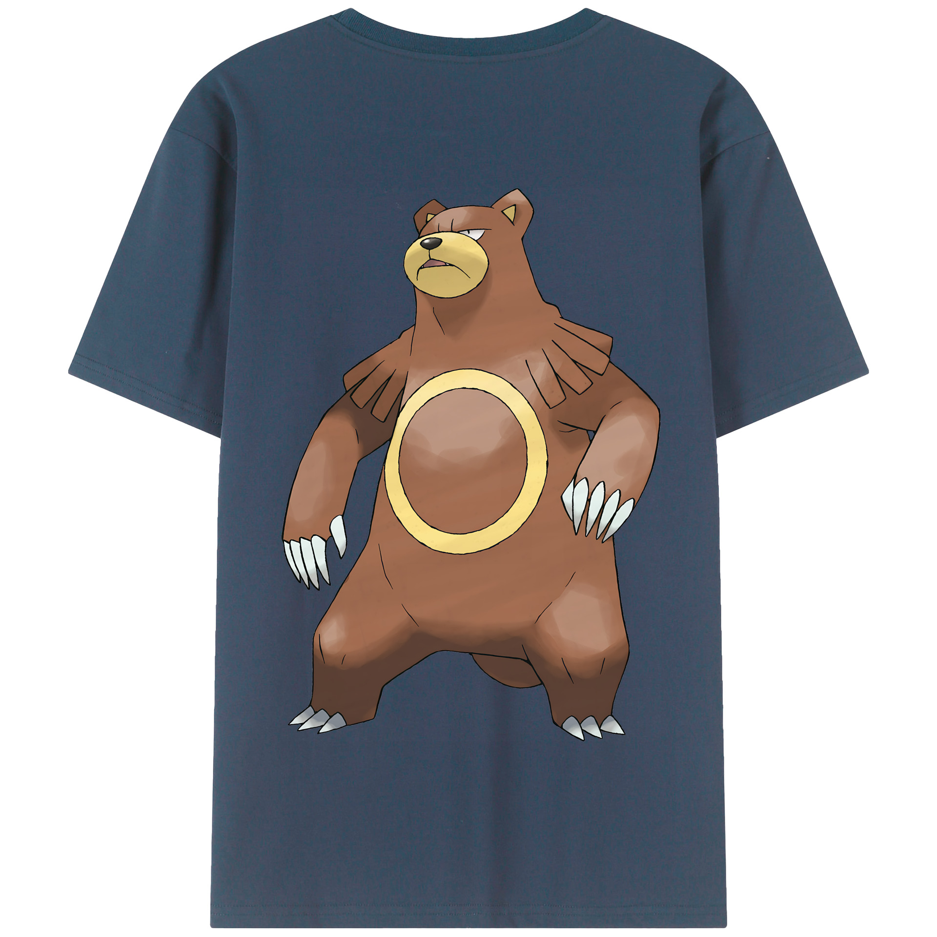 （画像用） ポケットモンスター Pokémon 綿100％半袖Tシャツ（背面プリント）