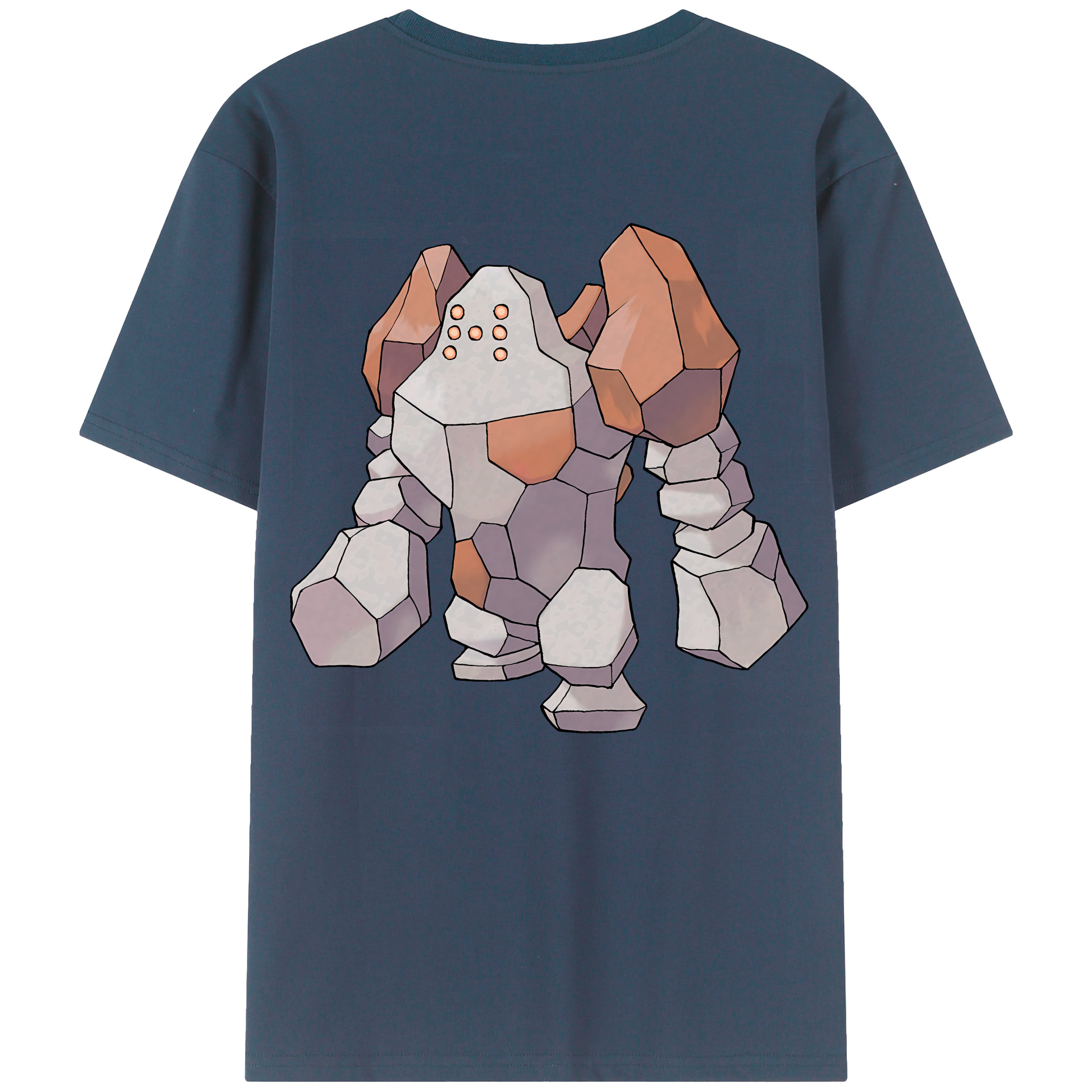 （画像用） ポケットモンスター Pokémon 綿100％半袖Tシャツ（背面プリント）