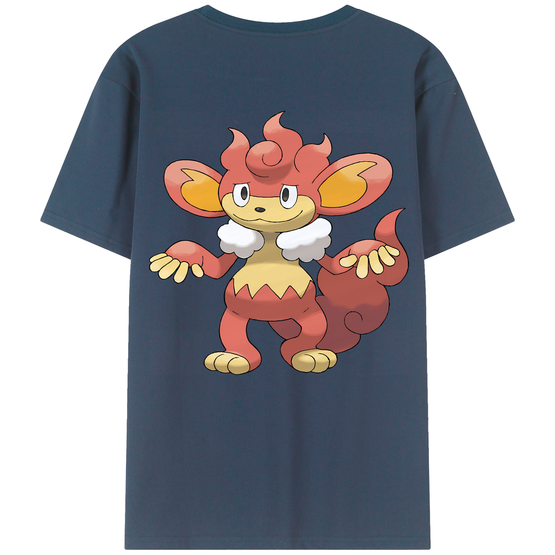 （画像用） ポケットモンスター Pokémon 綿100％半袖Tシャツ（背面プリント）