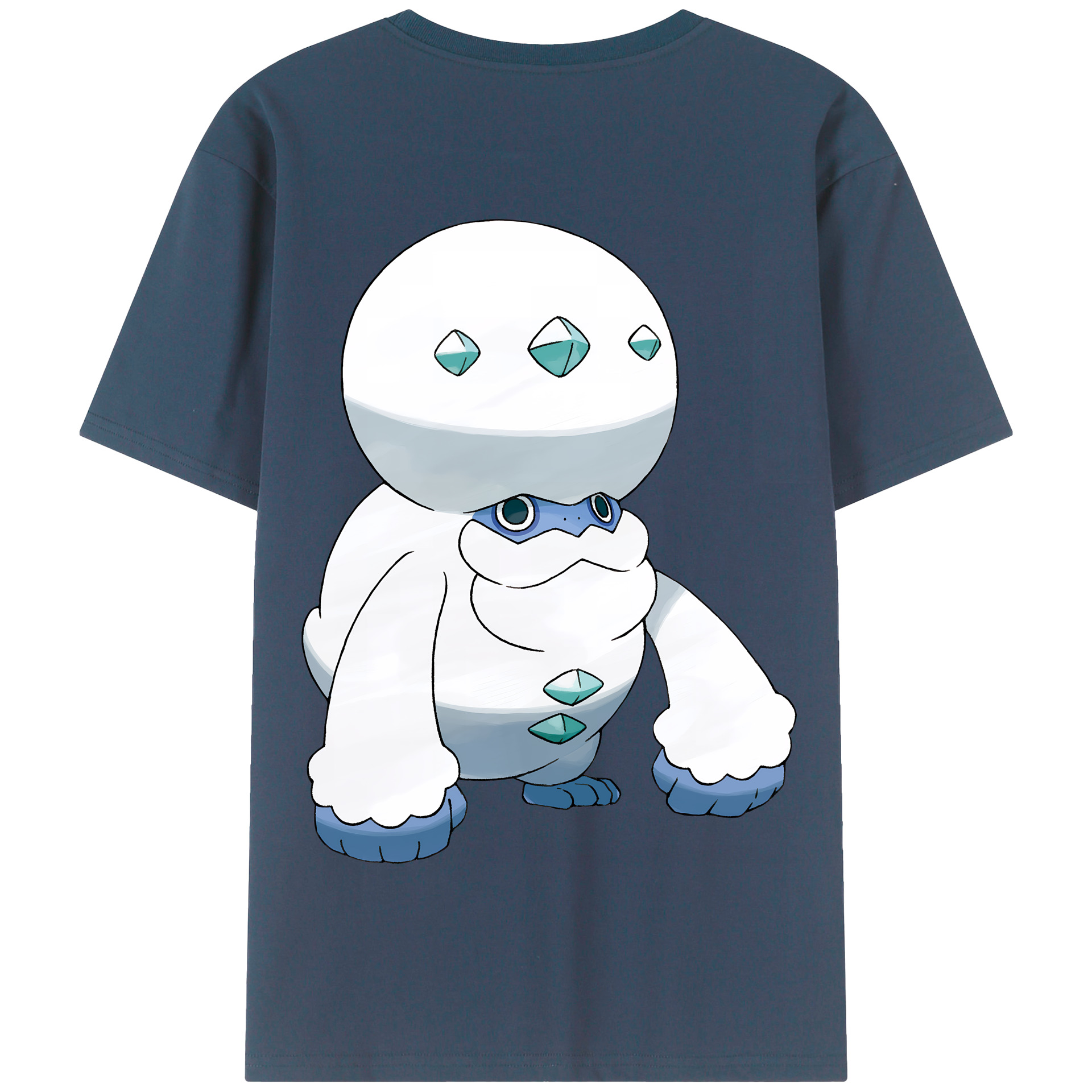 （画像用） ポケットモンスター Pokémon 綿100％半袖Tシャツ（背面プリント）