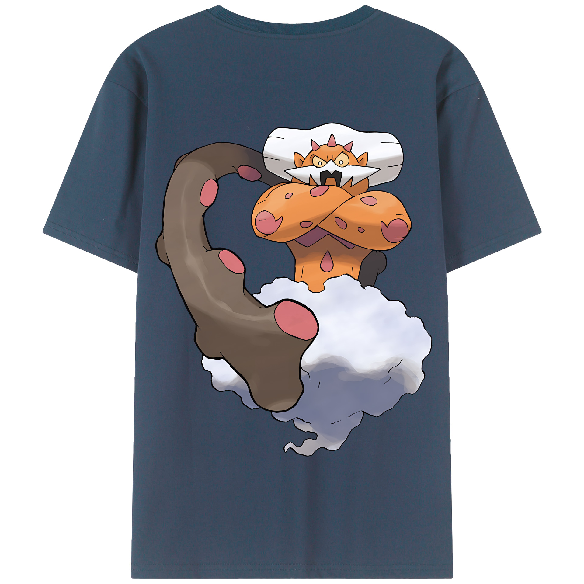 （画像用） ポケットモンスター Pokémon 綿100％半袖Tシャツ（背面プリント）