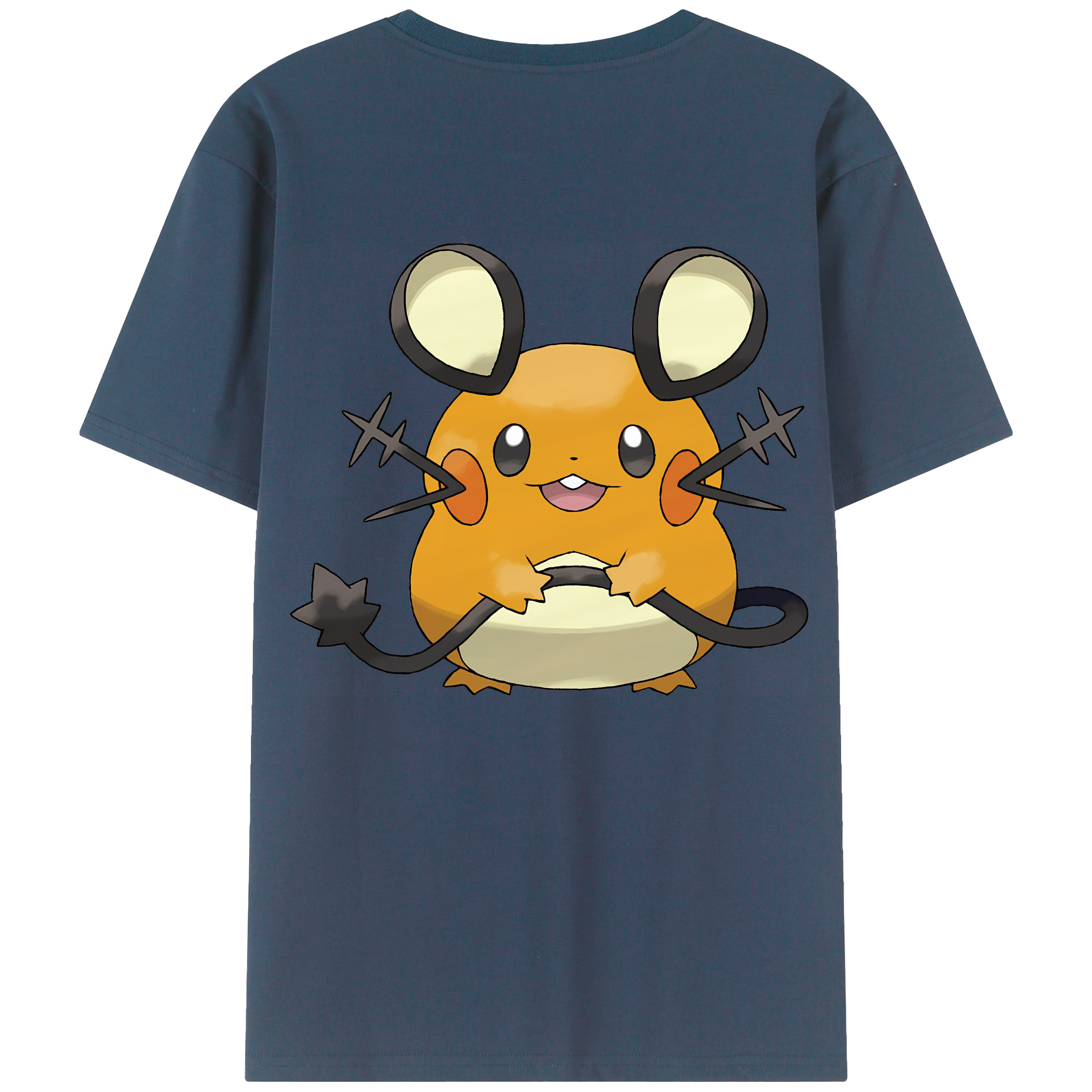 （画像用） ポケットモンスター Pokémon 綿100％半袖Tシャツ（背面プリント）