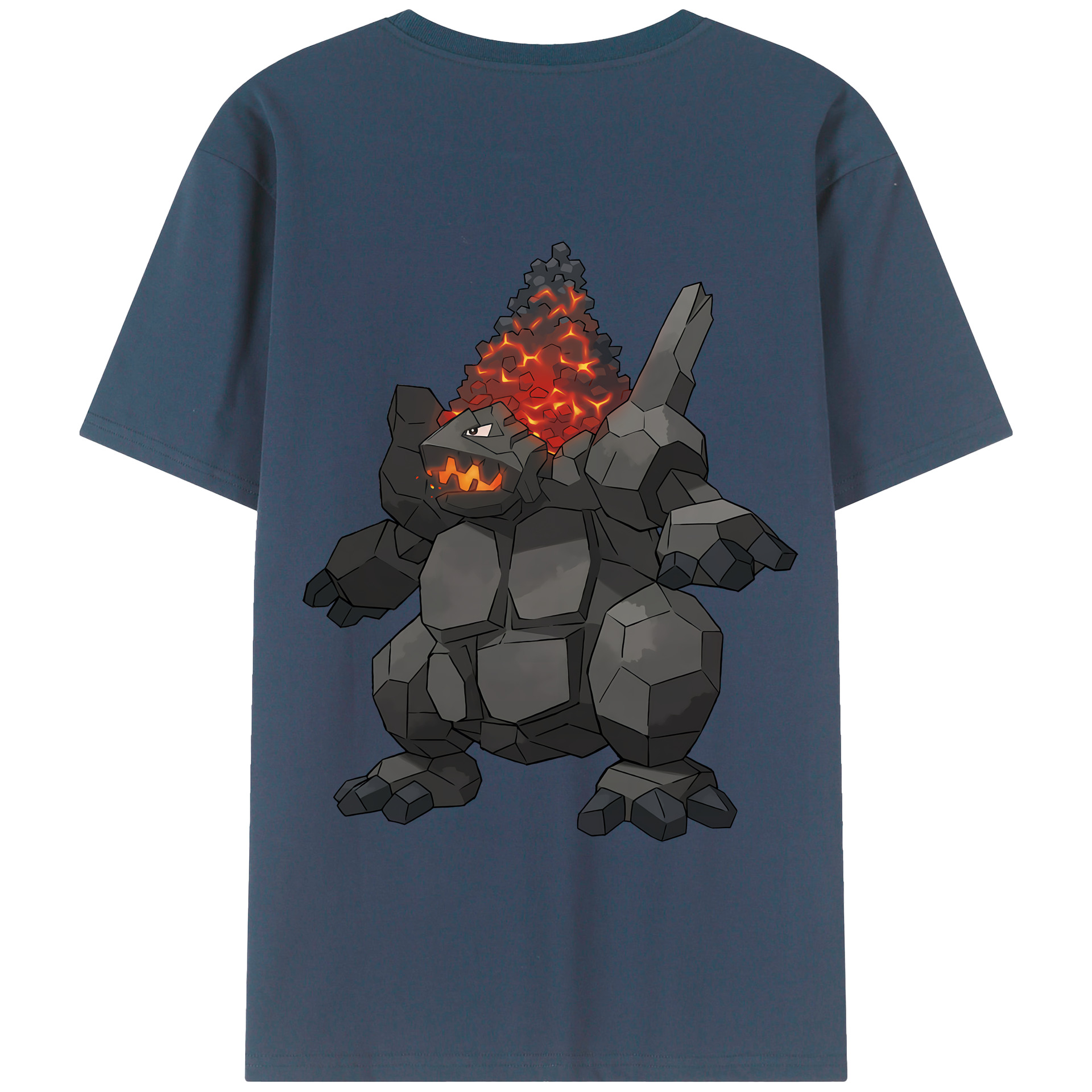 （画像用） ポケットモンスター Pokémon 綿100％半袖Tシャツ（背面プリント）