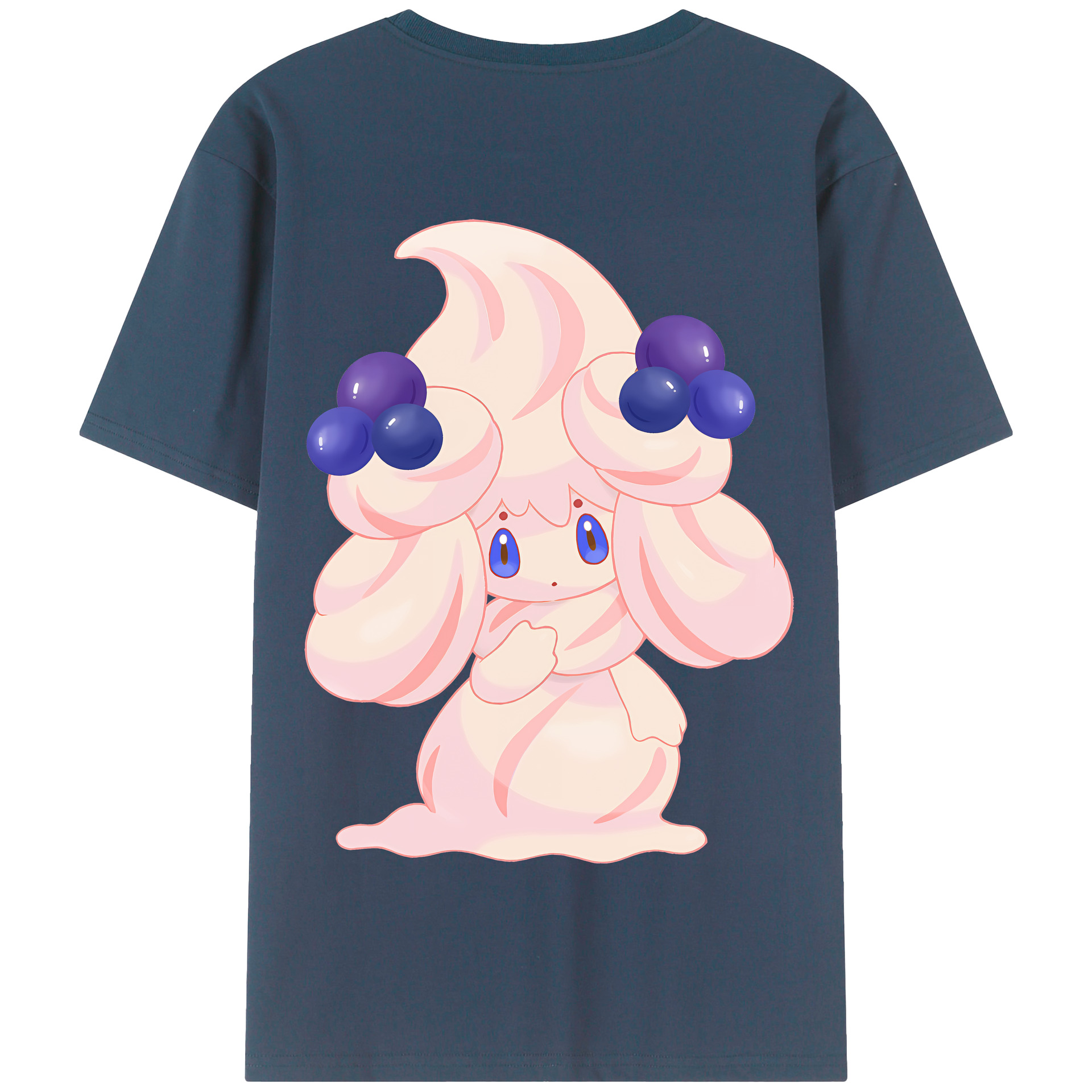 （画像用） ポケットモンスター Pokémon 綿100％半袖Tシャツ（背面プリント）